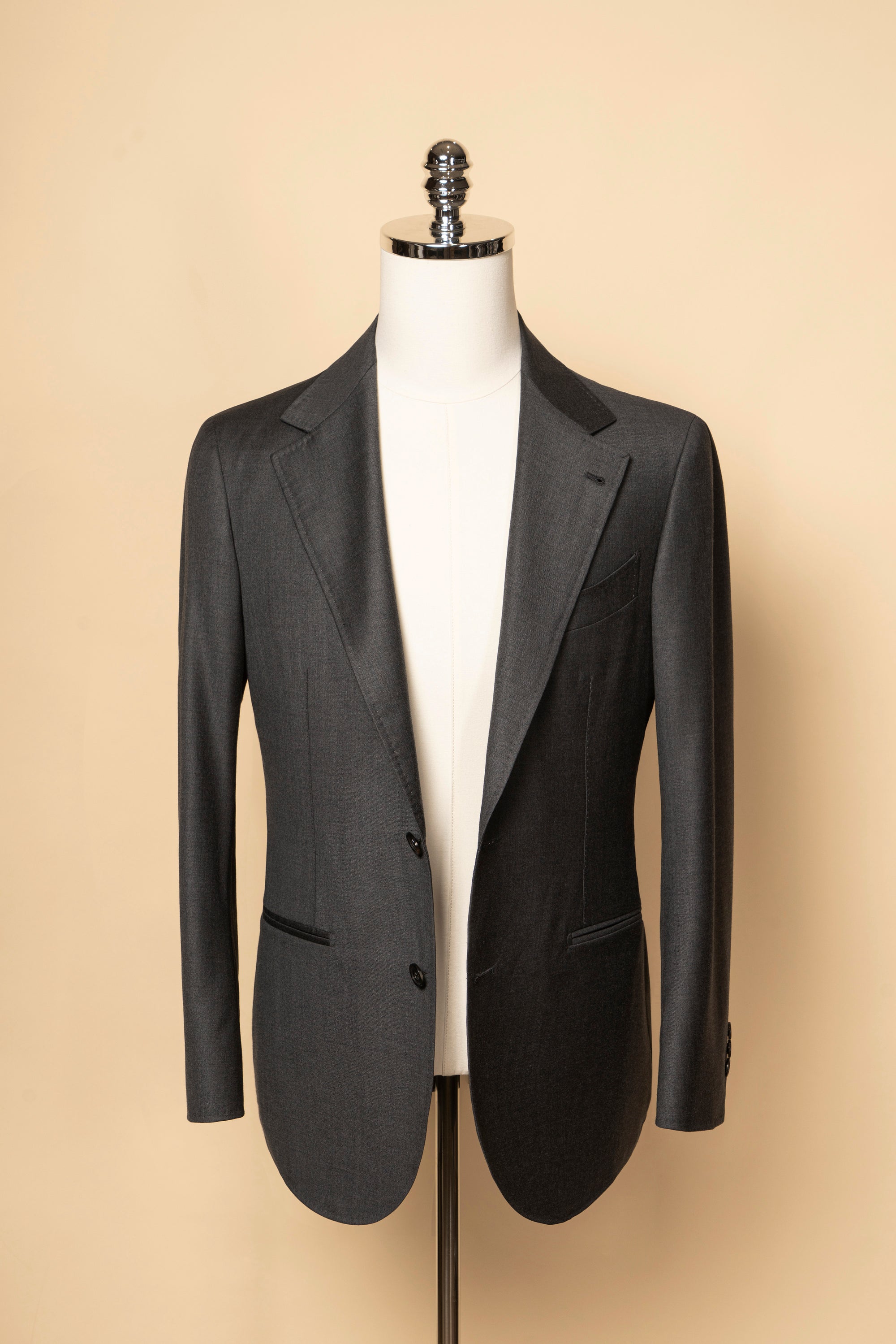 MTO Mid Grey 150s Wool Suit