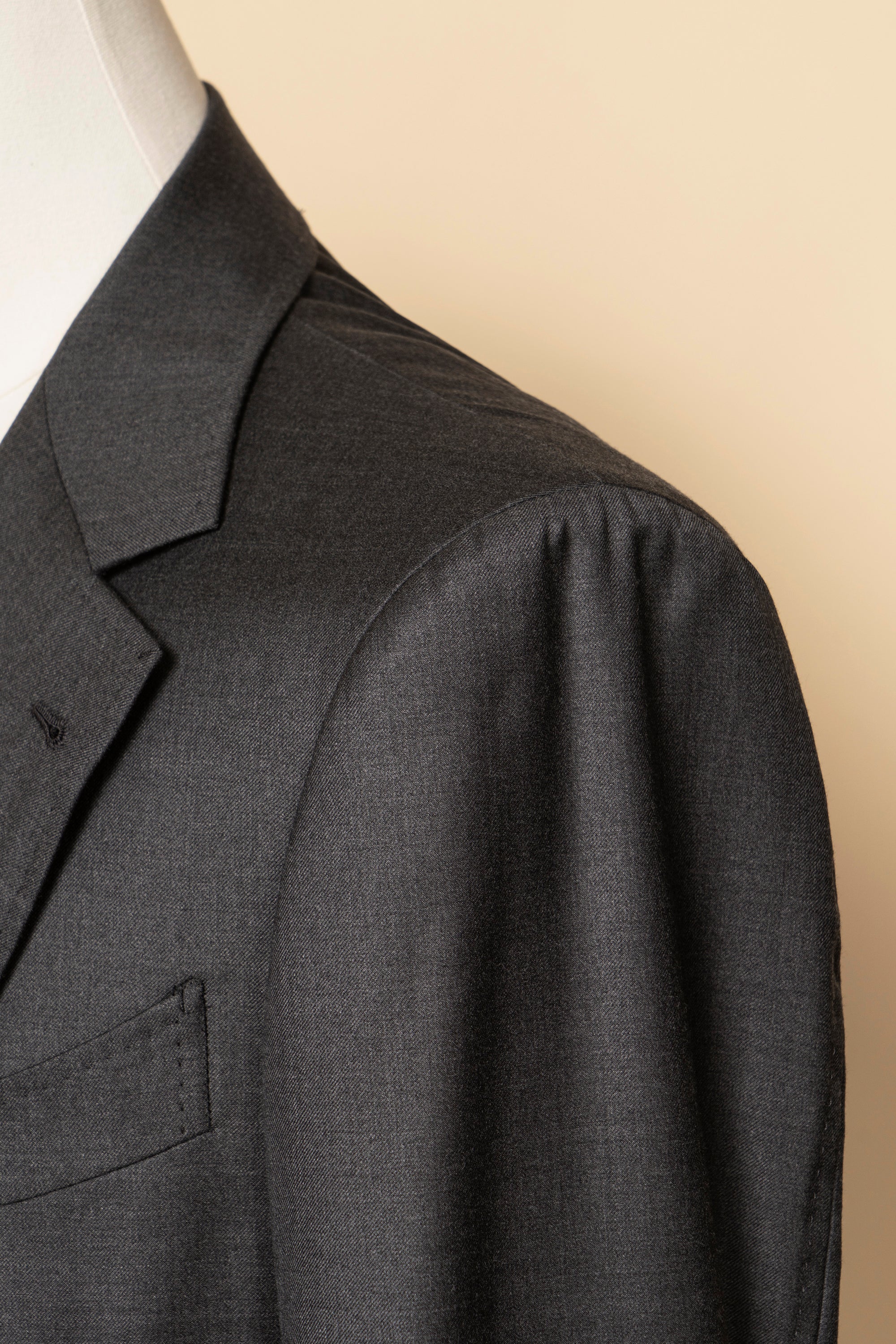 MTO Mid Grey 150s Wool Suit