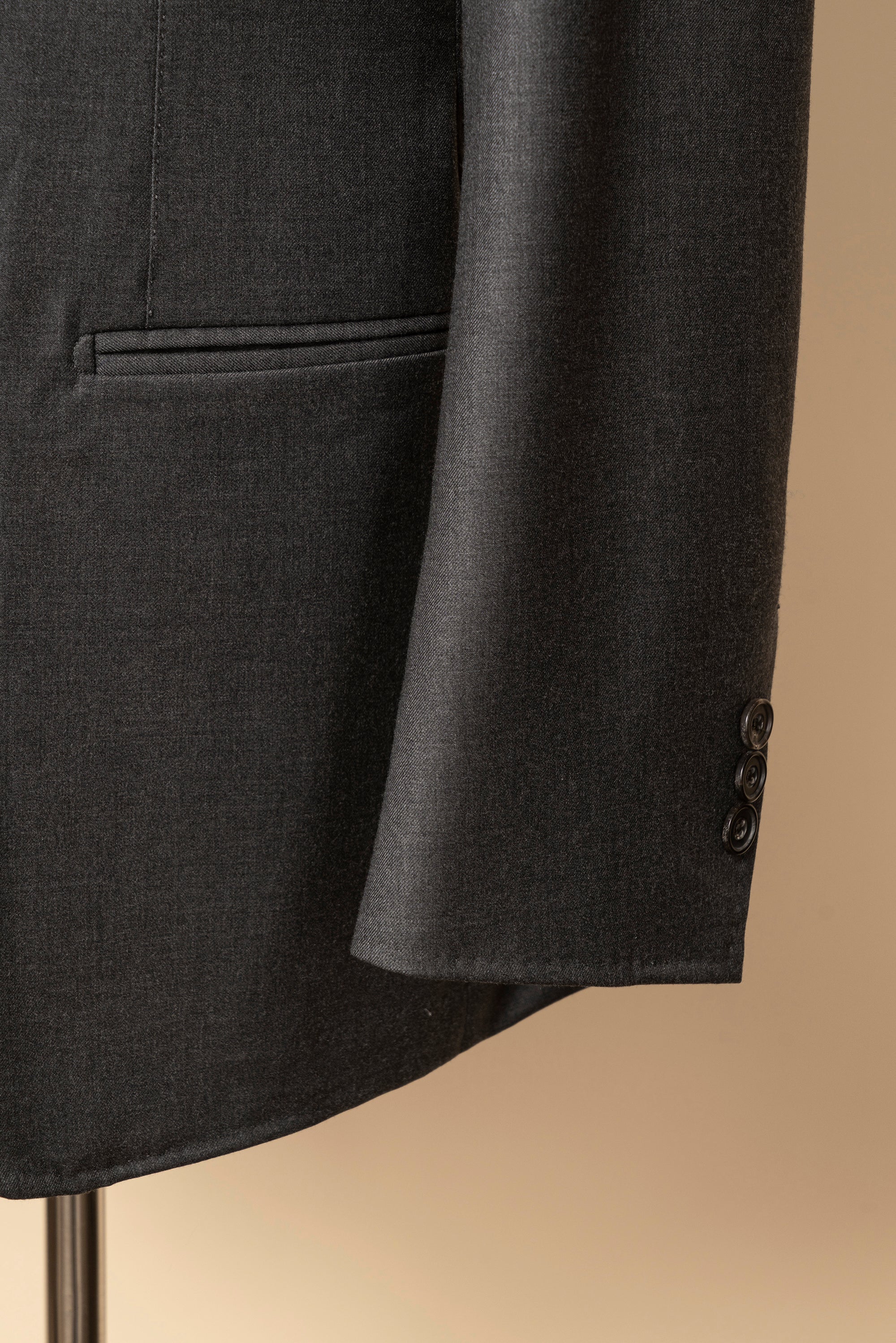 MTO Mid Grey 150s Wool Suit