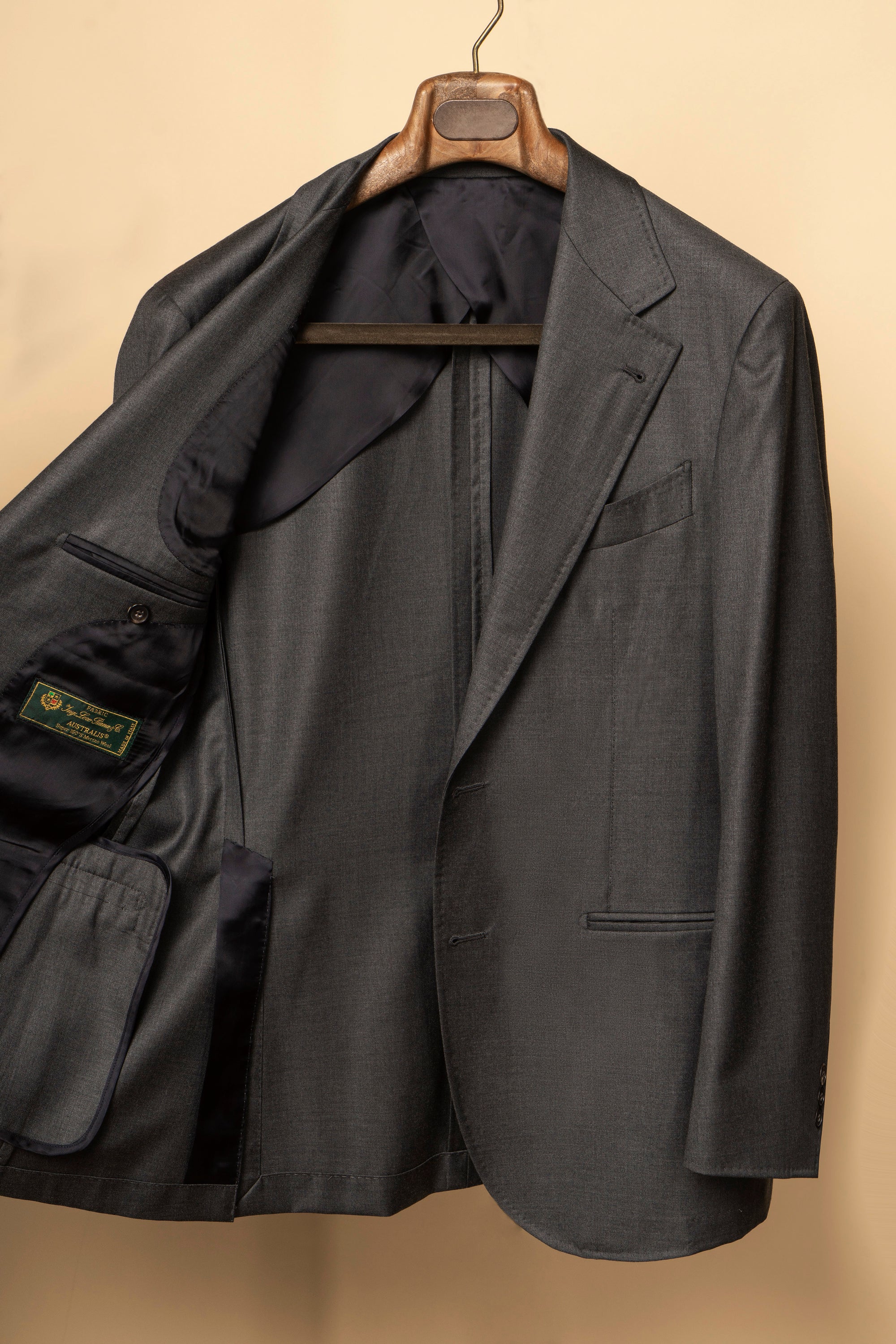 MTO Mid Grey 150s Wool Suit
