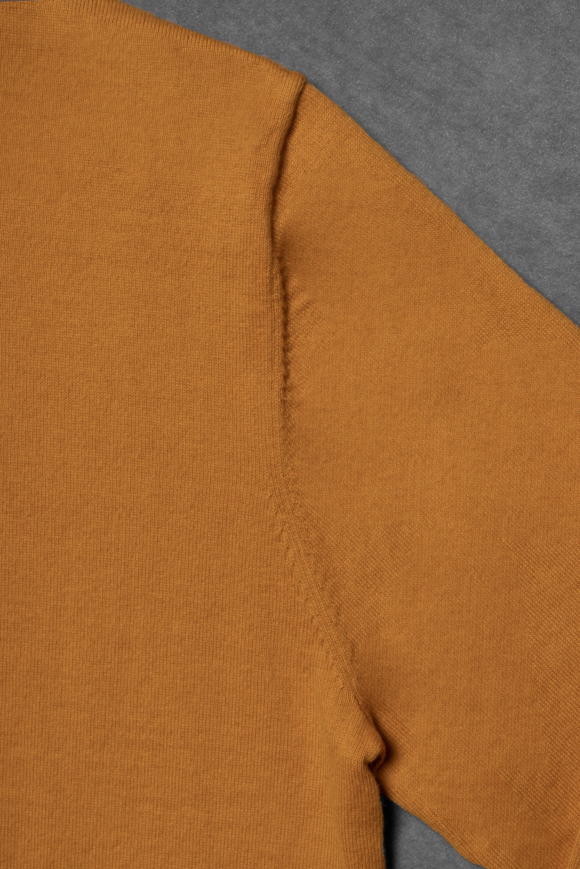 Orange Roll Neck Jumper
