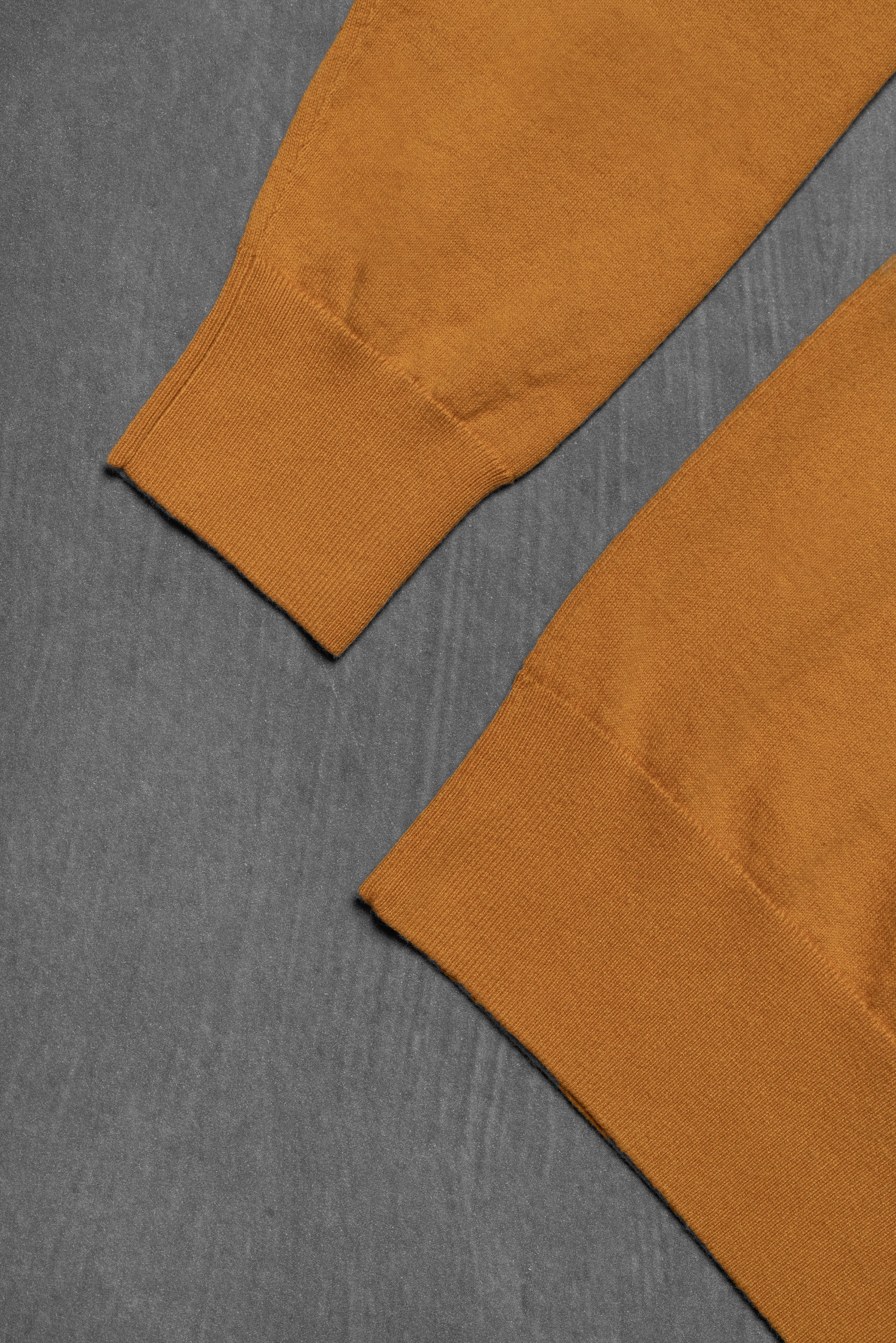 Orange Roll Neck Jumper