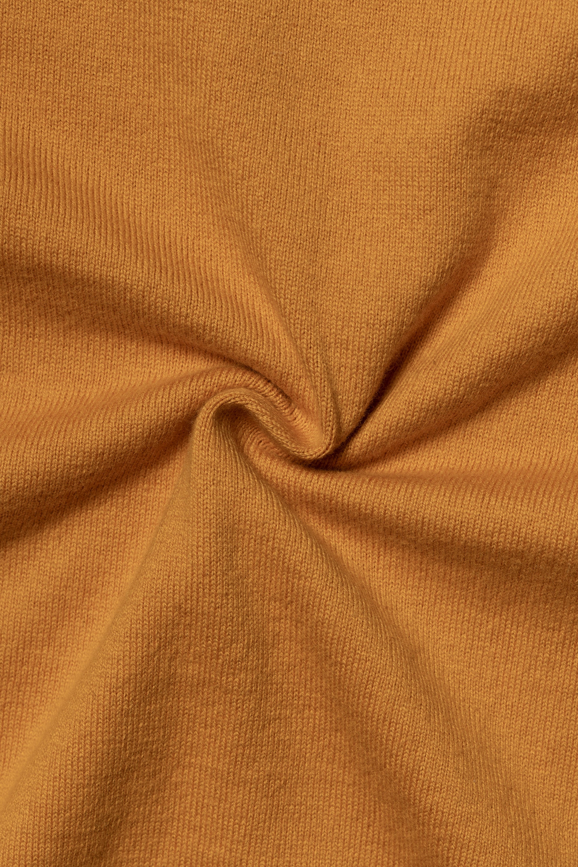 Orange Roll Neck Jumper