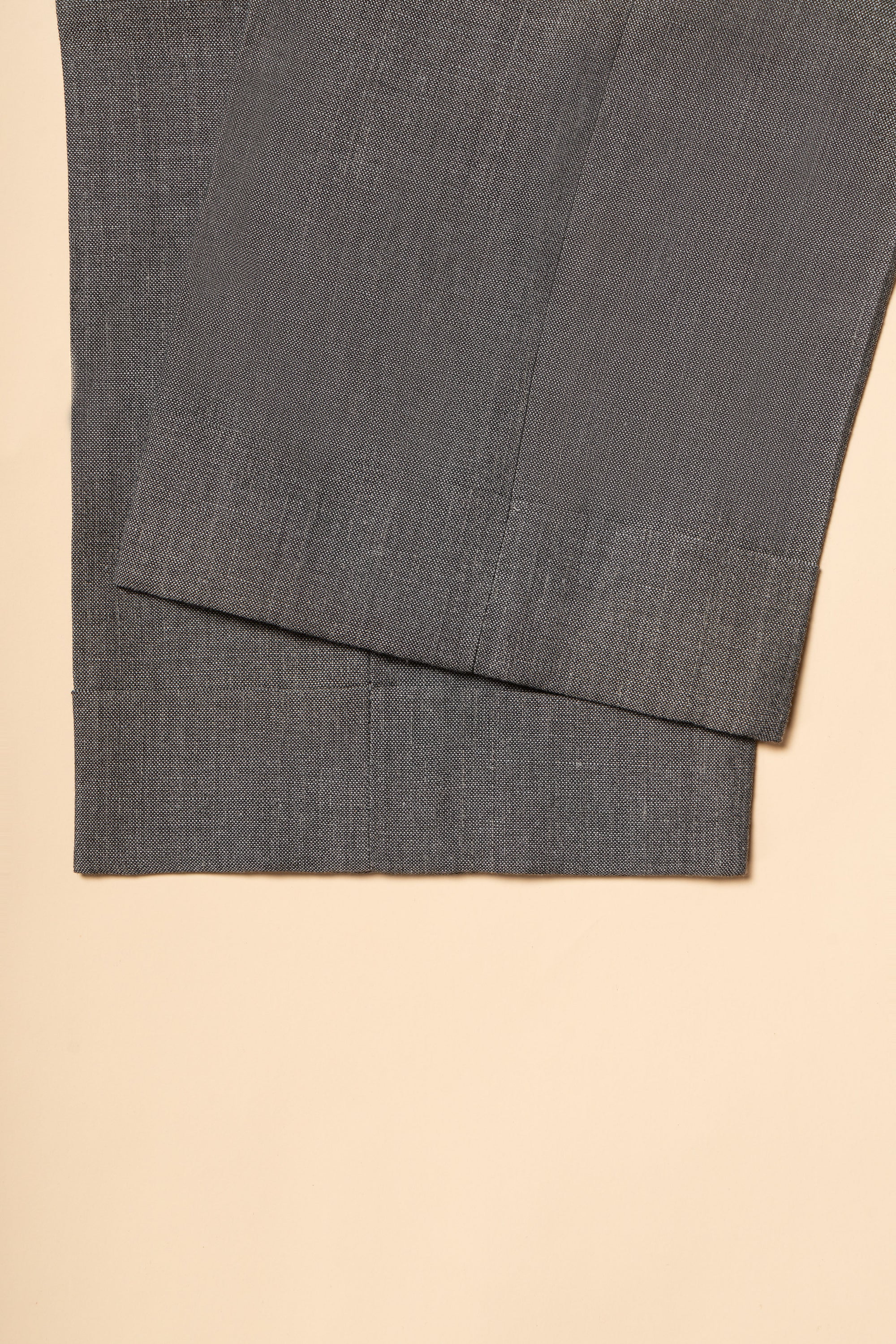 MTO Shark Grey Wool Linen Silk Suit