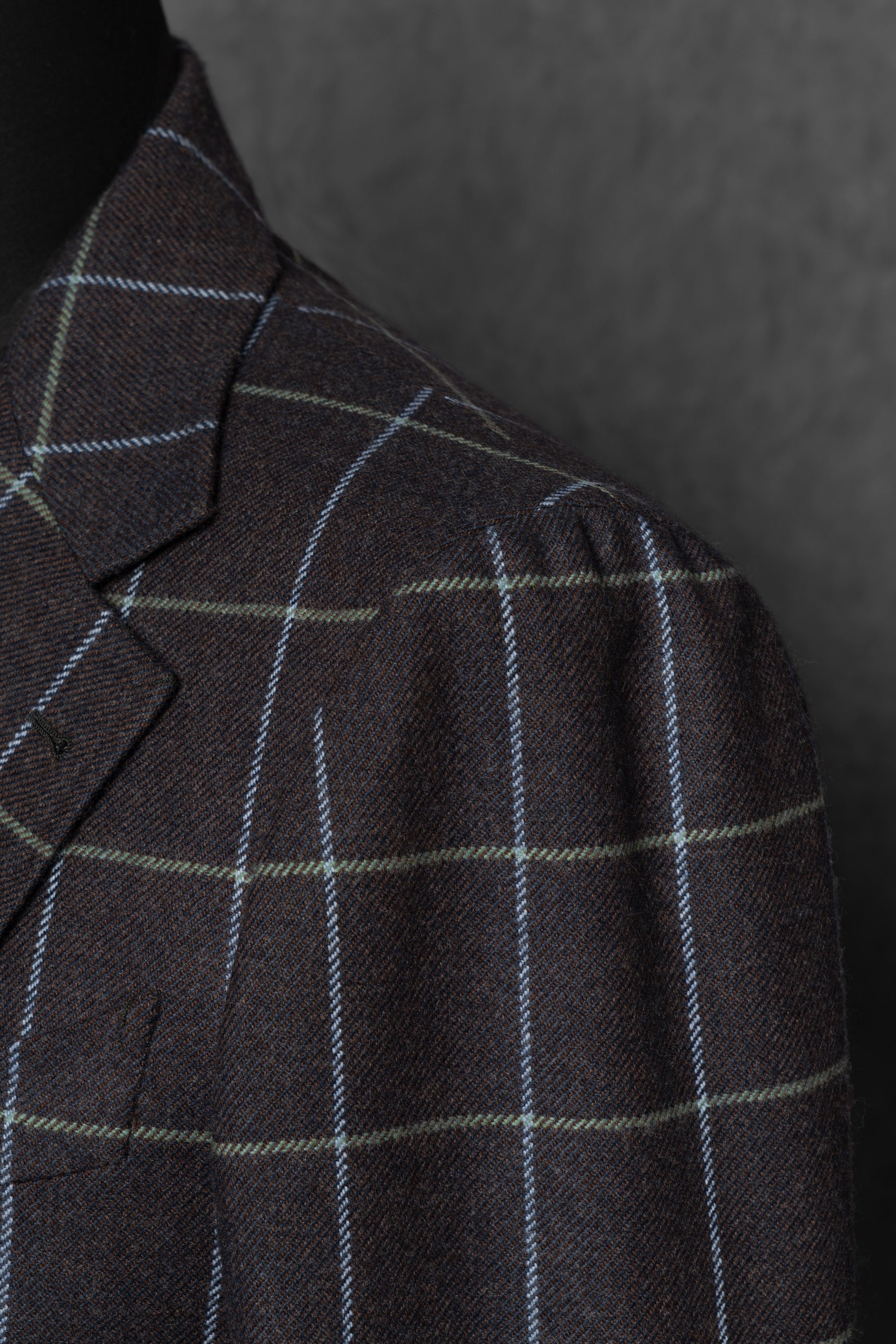 Lavender Grey Windowpane Jacket #42