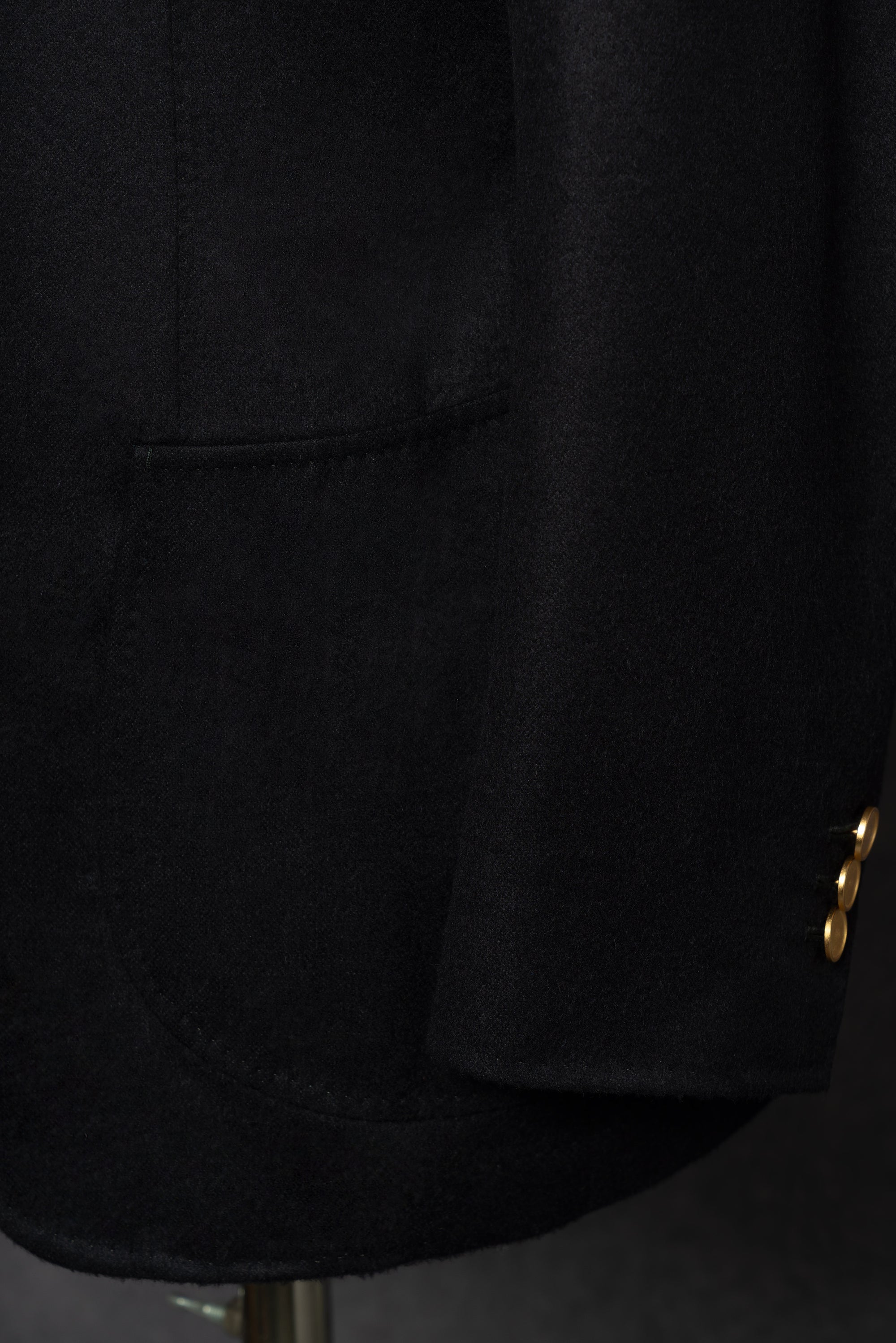 MTO Navy Silk Cashmere Blending Blazer #16