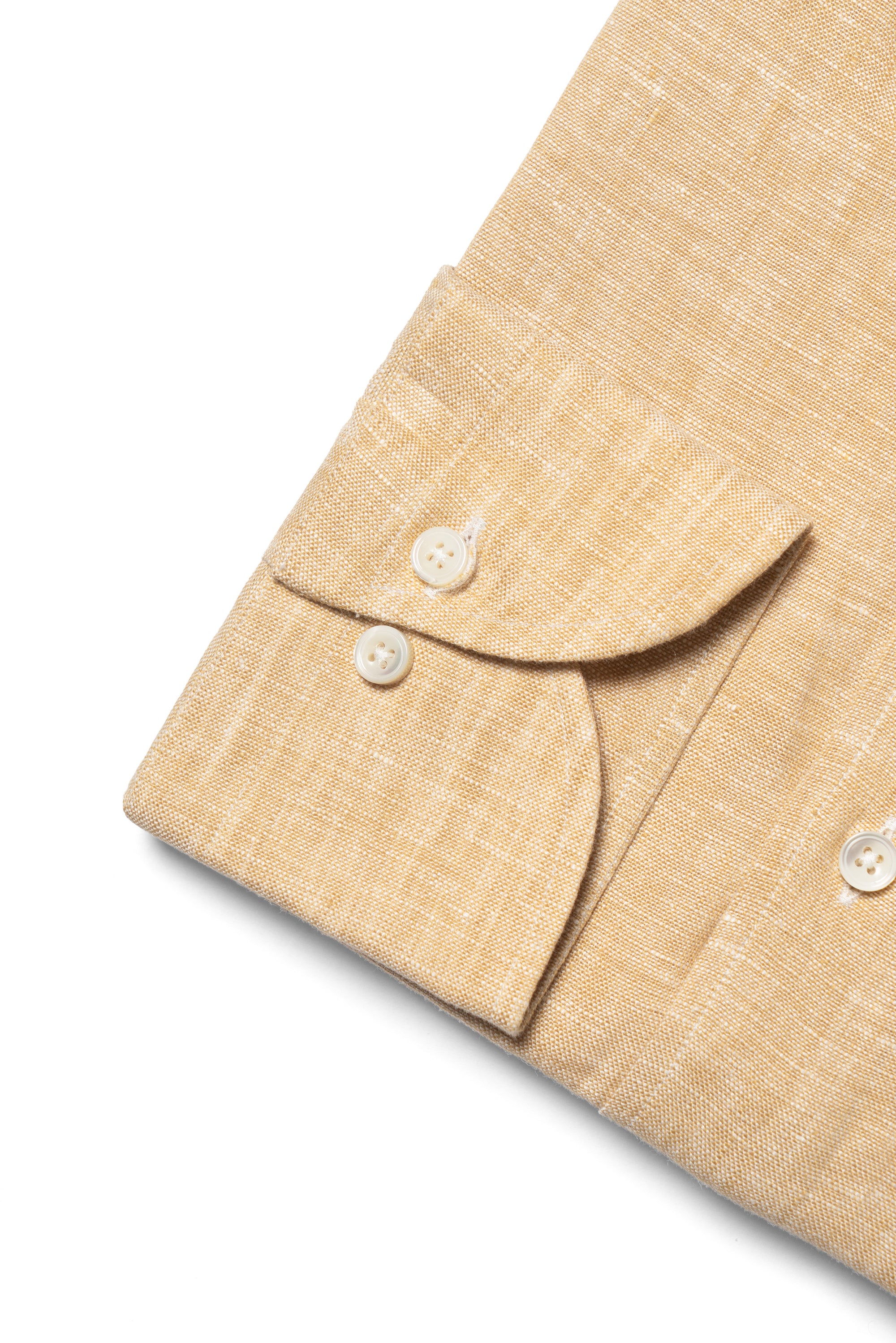 Chalky Pink / Florence Yellow Linen Shirt #XS8 #XS12