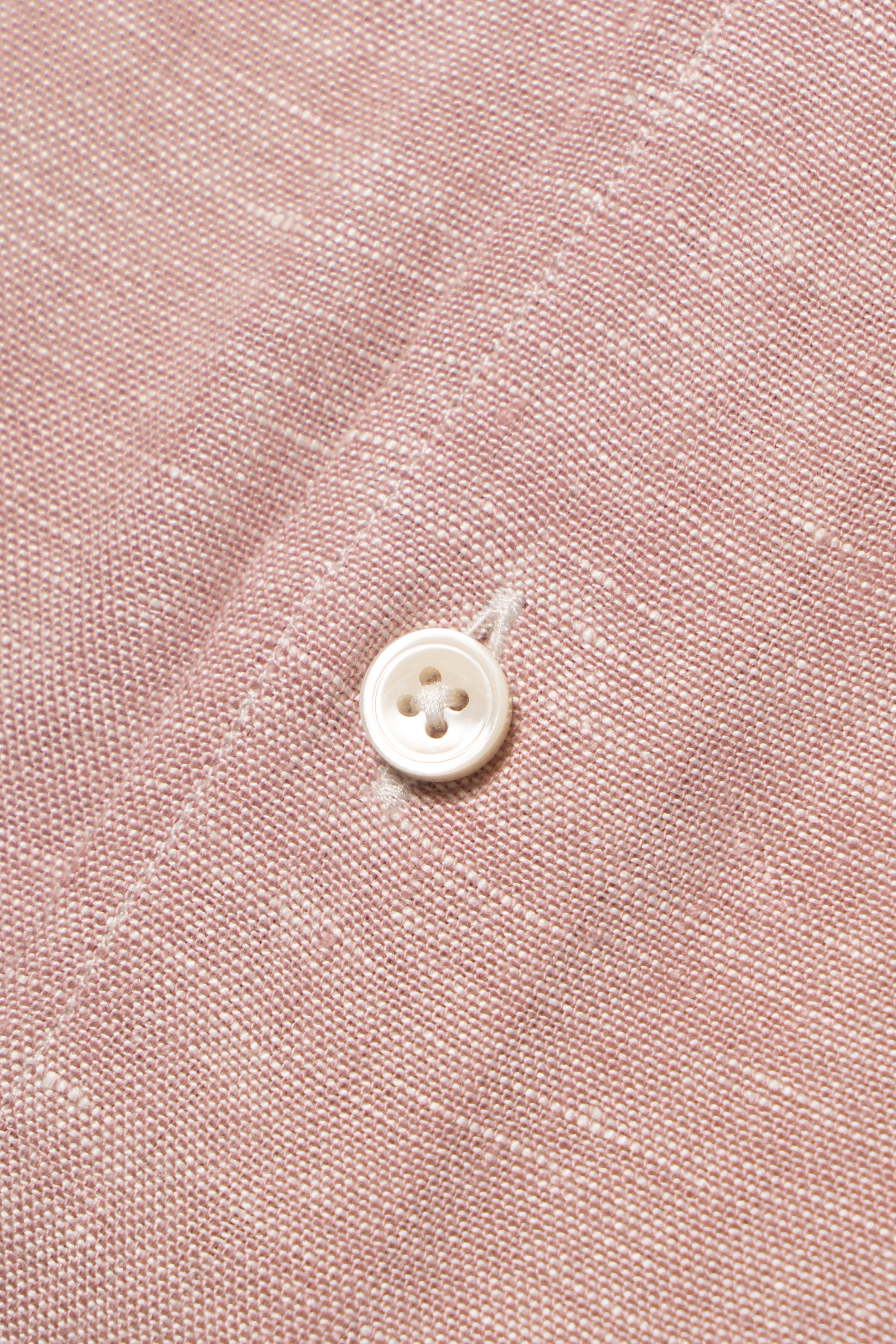 Chalky Pink / Florence Yellow Linen Shirt #XS8 #XS12