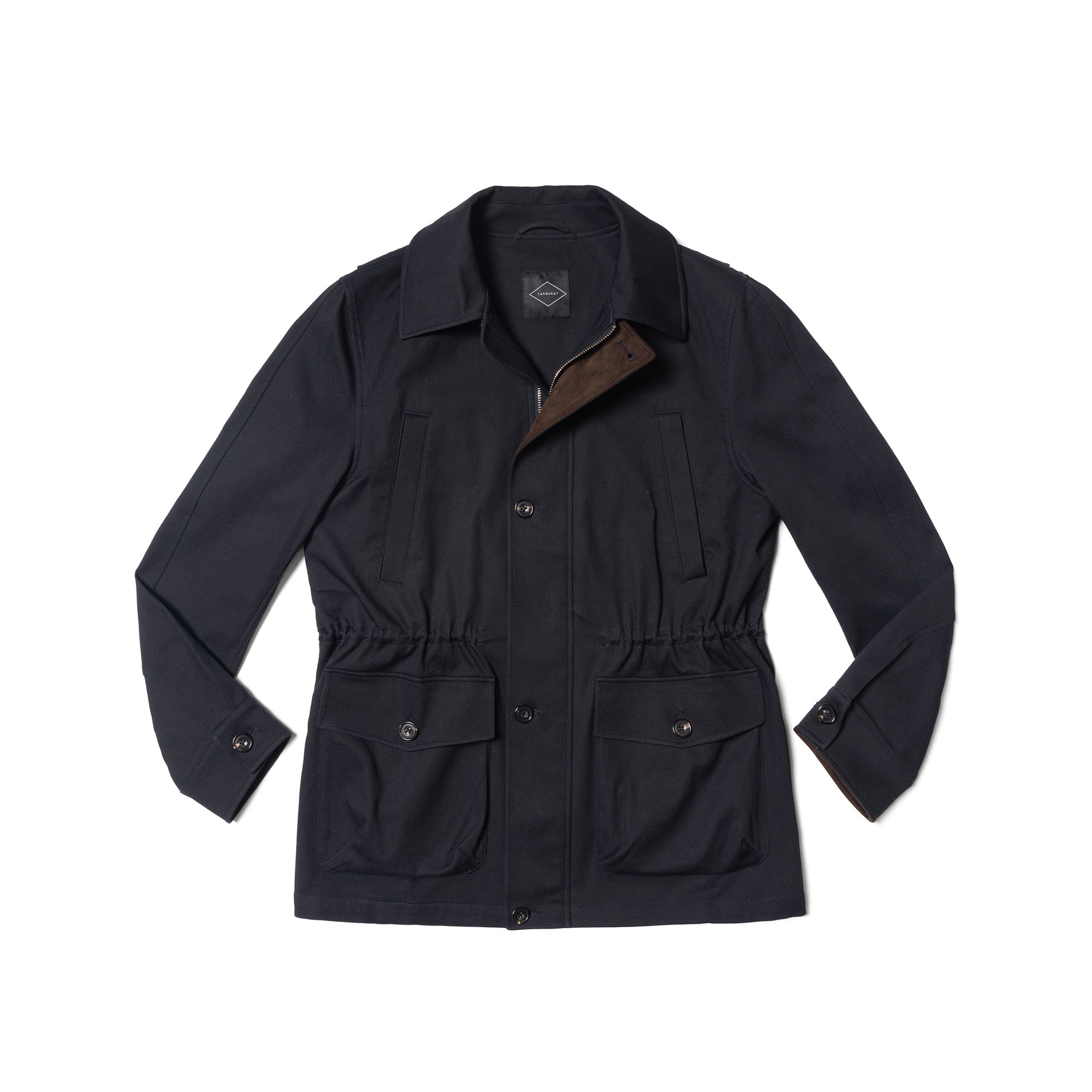 Navy Cotton Blending Charles Jacket #246