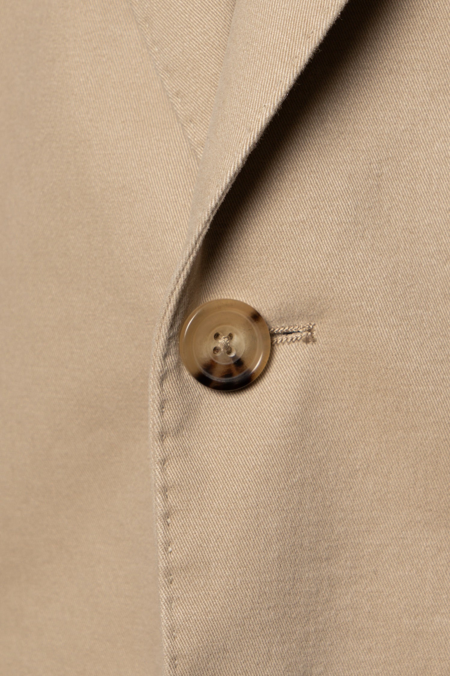 "Master Wash" Washed Cotton Unstructured Suit
