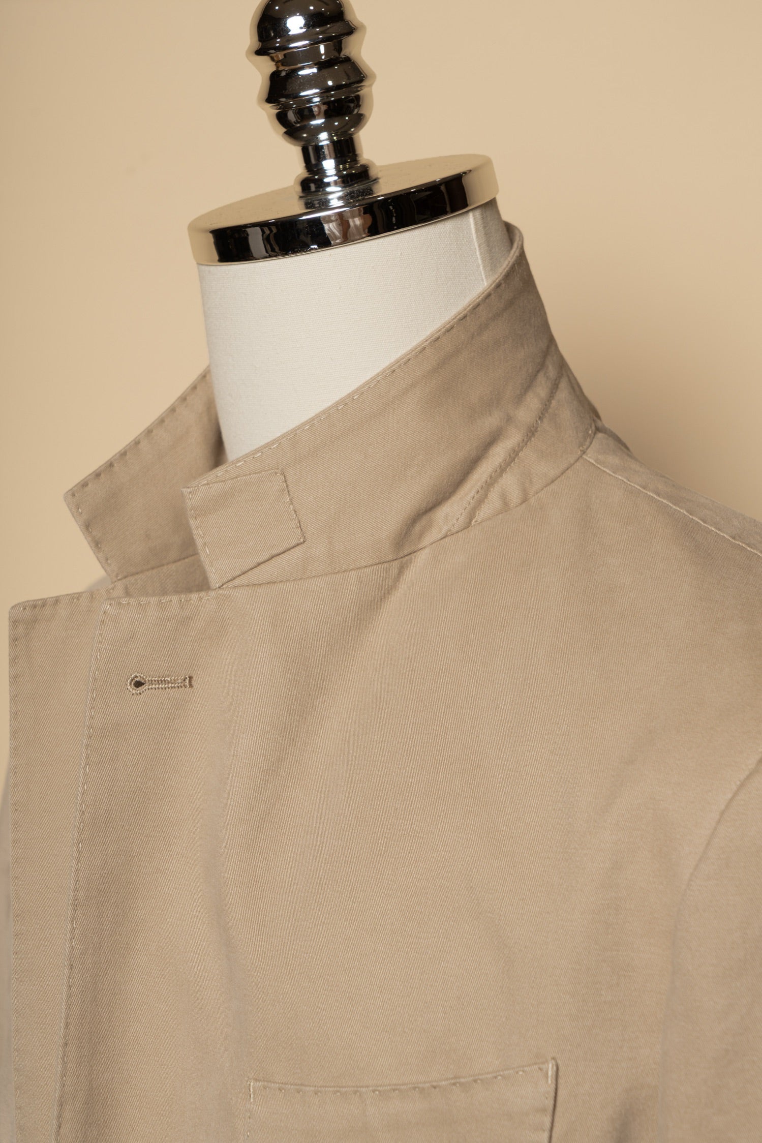 "Master Wash" Washed Cotton Unstructured Suit