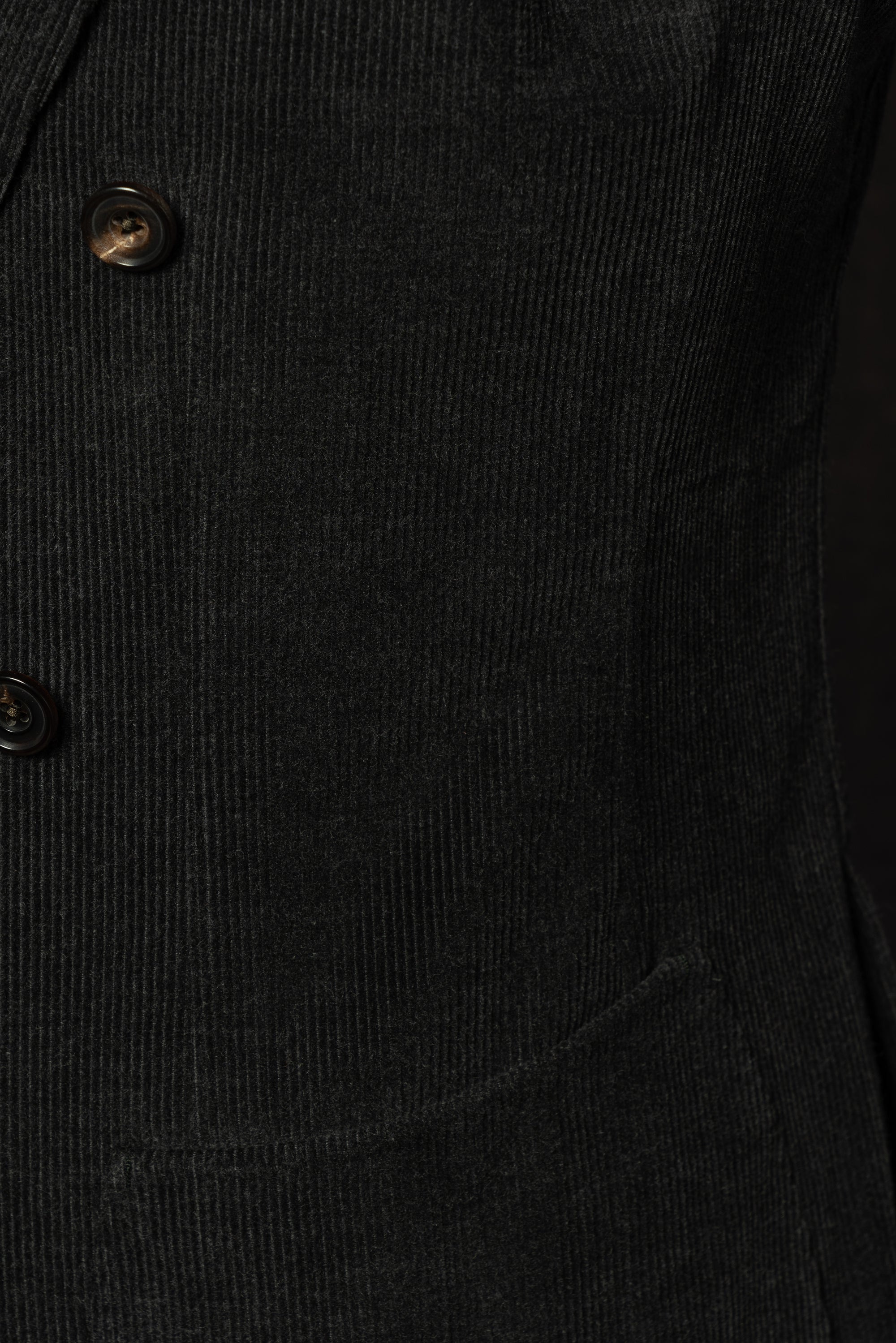 MTO Charcoal Corduroy Suit #60