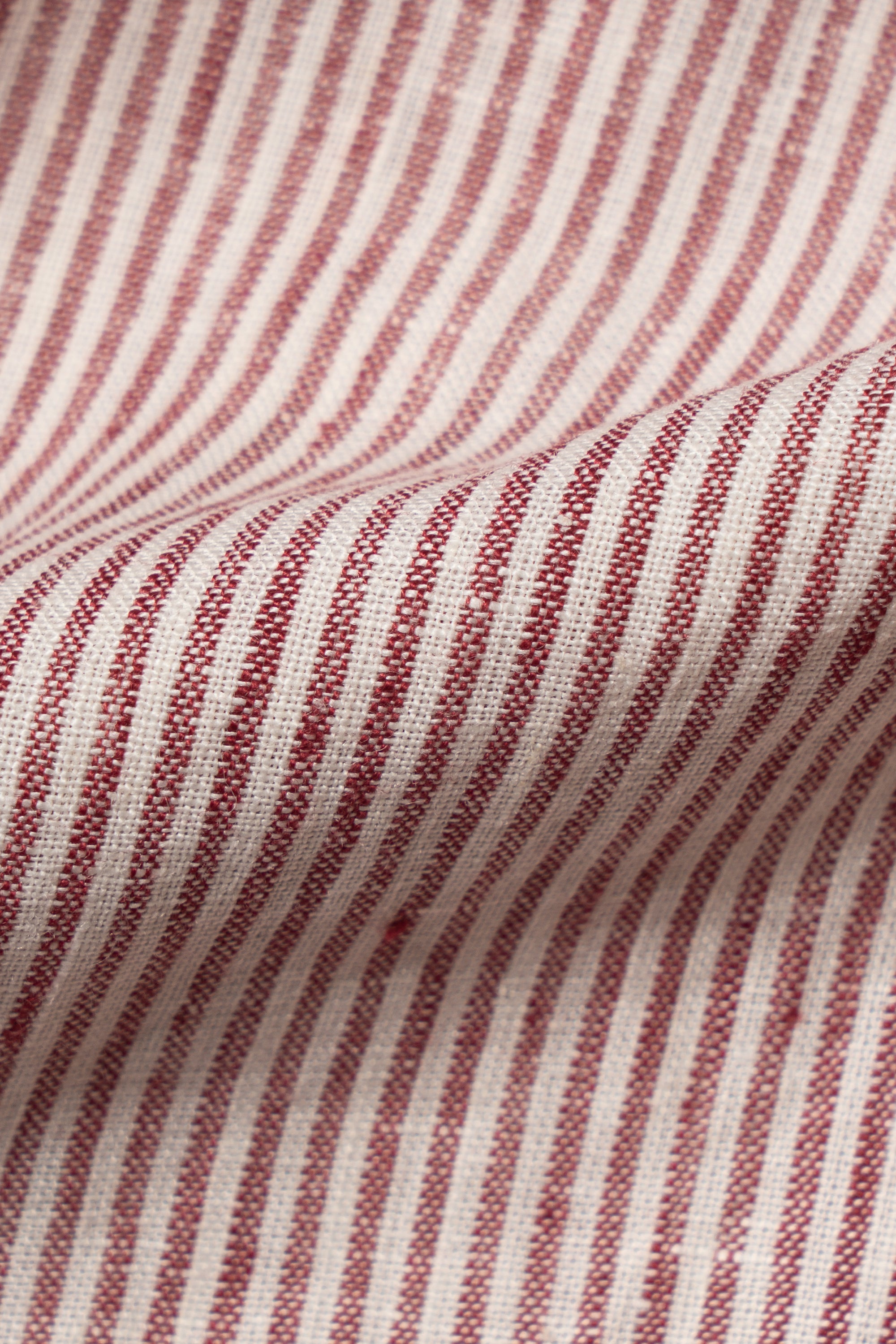 Burgundy Stripe / Blue Stripe Linen Shirt #XSDH25 #XSDH26