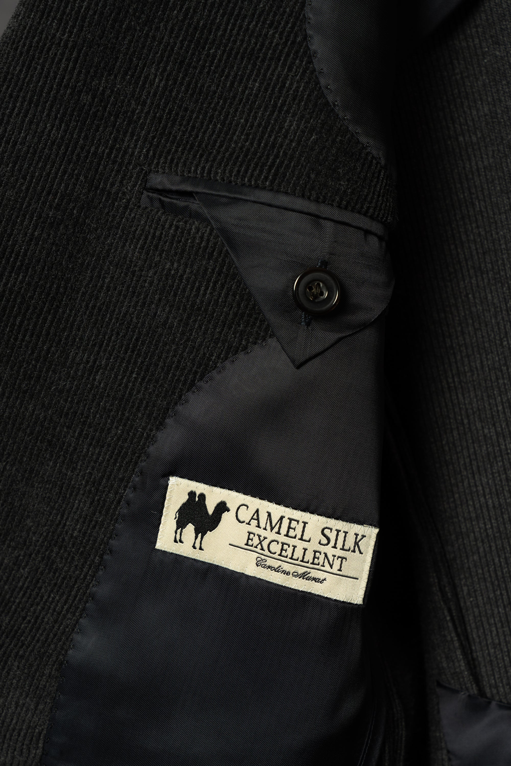 MTO Charcoal Corduroy Suit #60