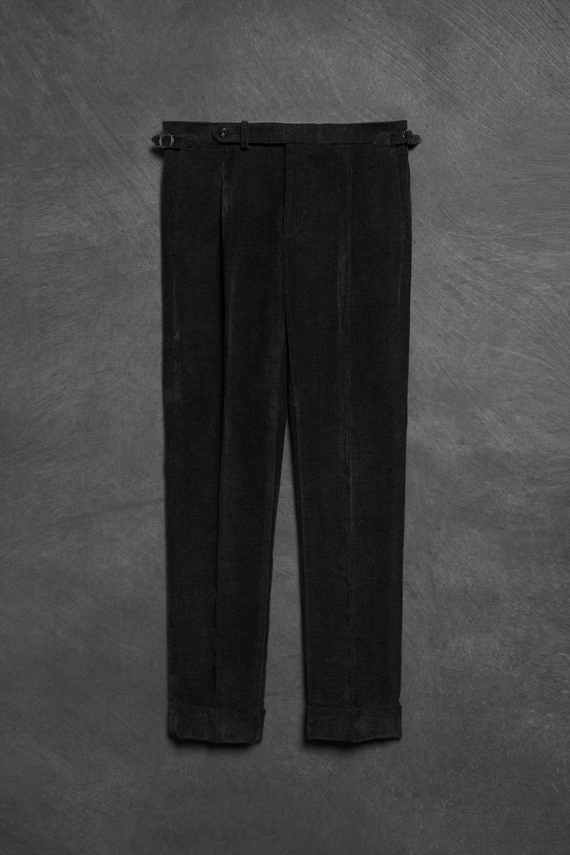 MTO Charcoal Corduroy Suit #60