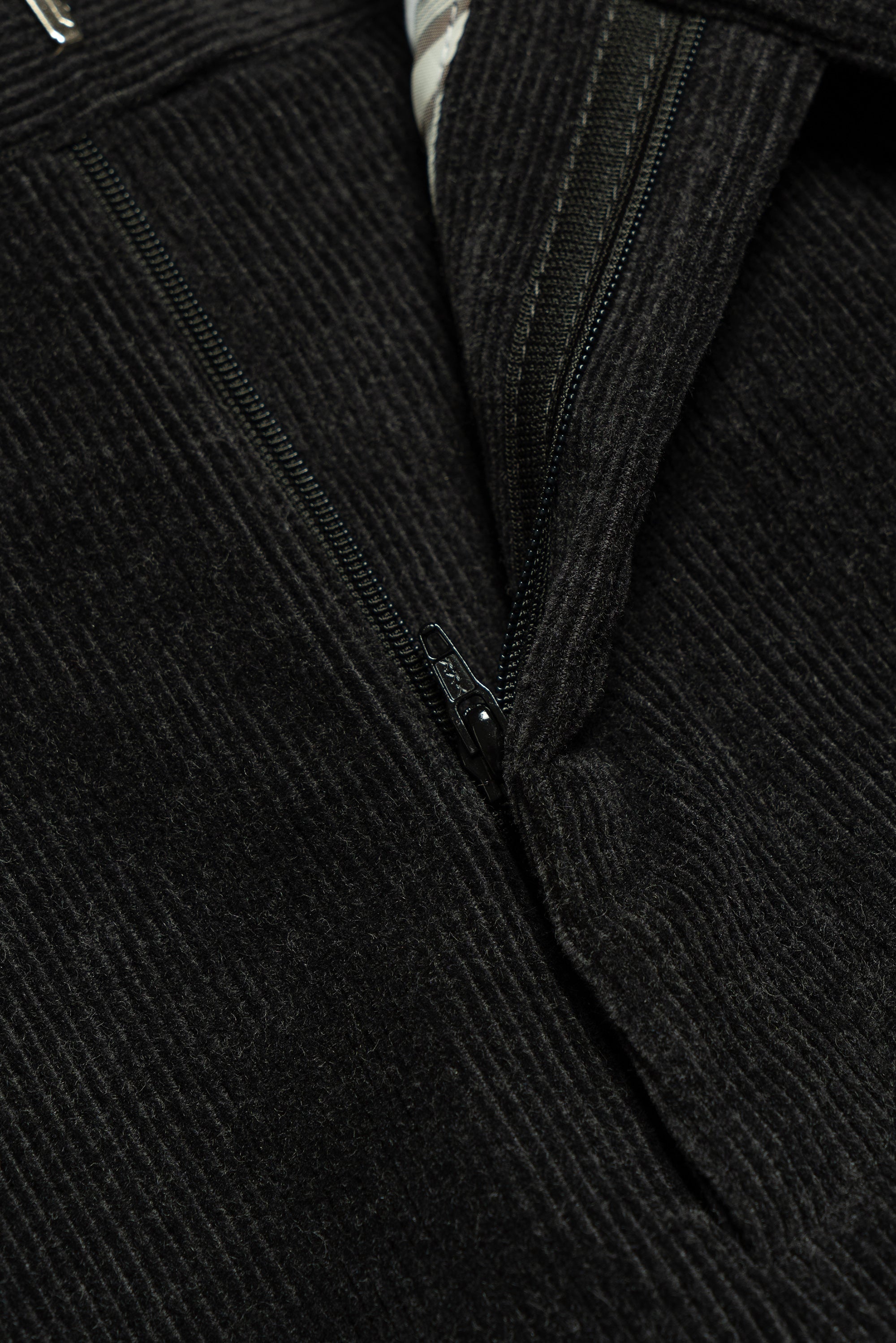 MTO Charcoal Corduroy Suit #60