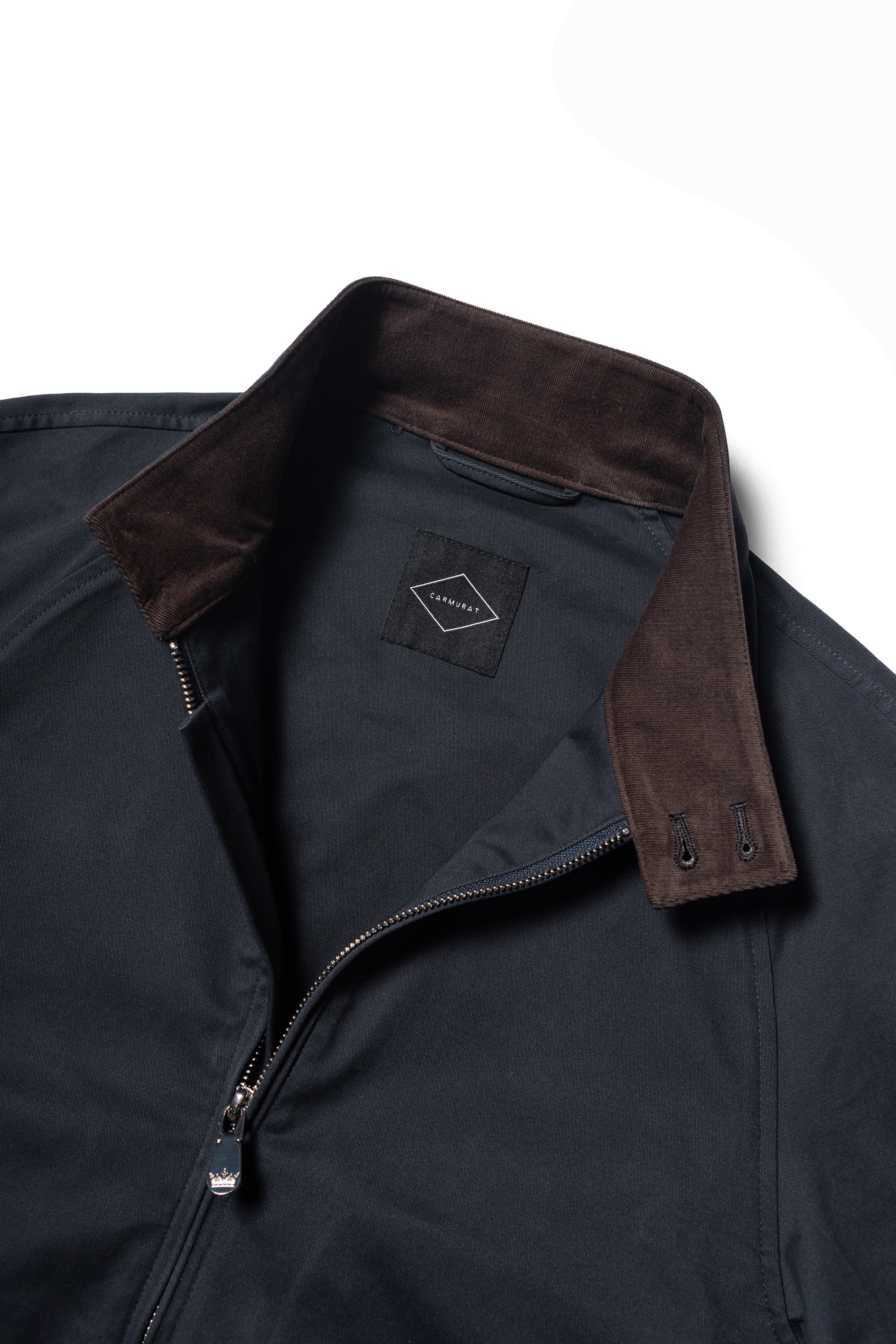 Navy Cotton Blending G9 Jacket #244