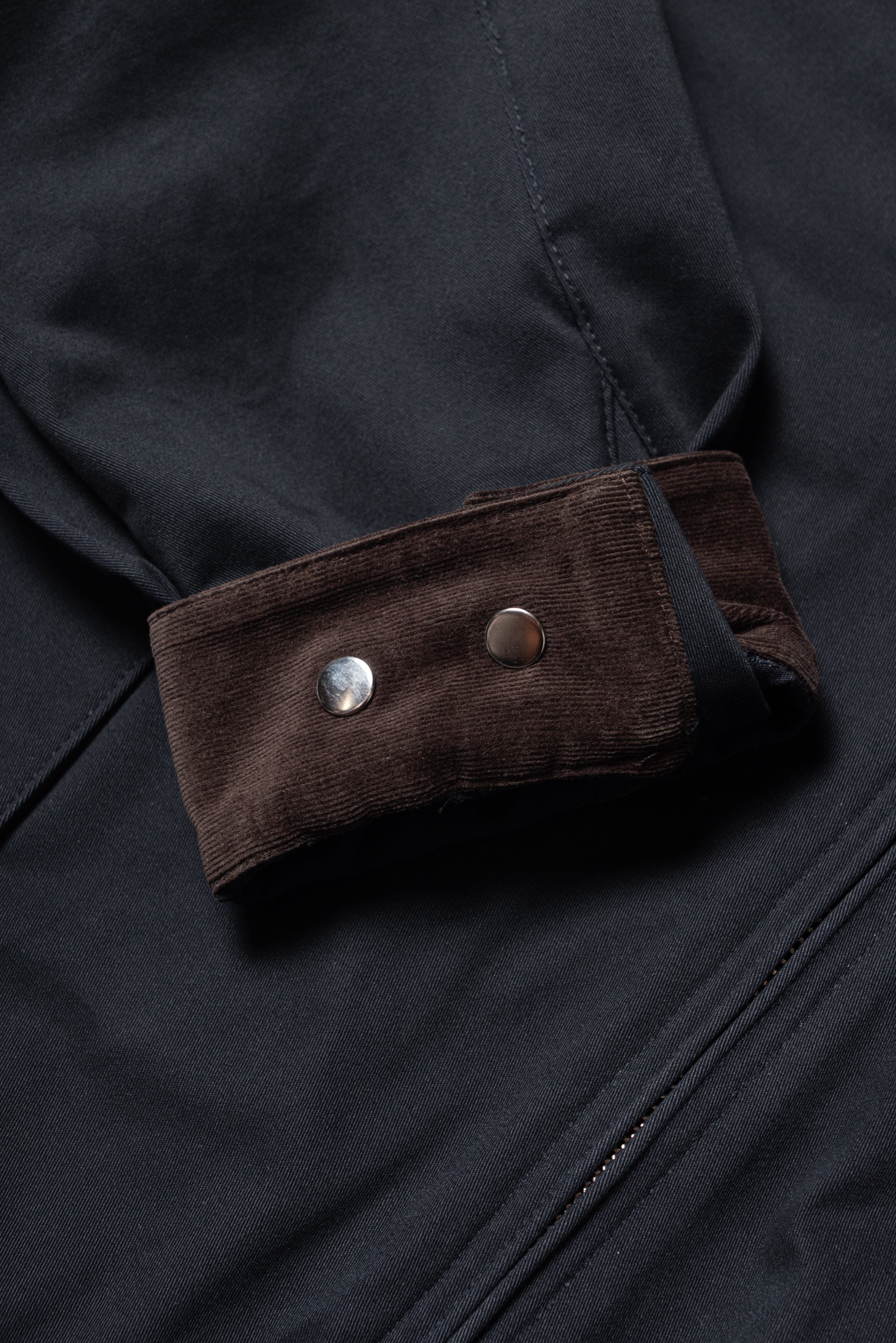 Navy Cotton Blending G9 Jacket #244