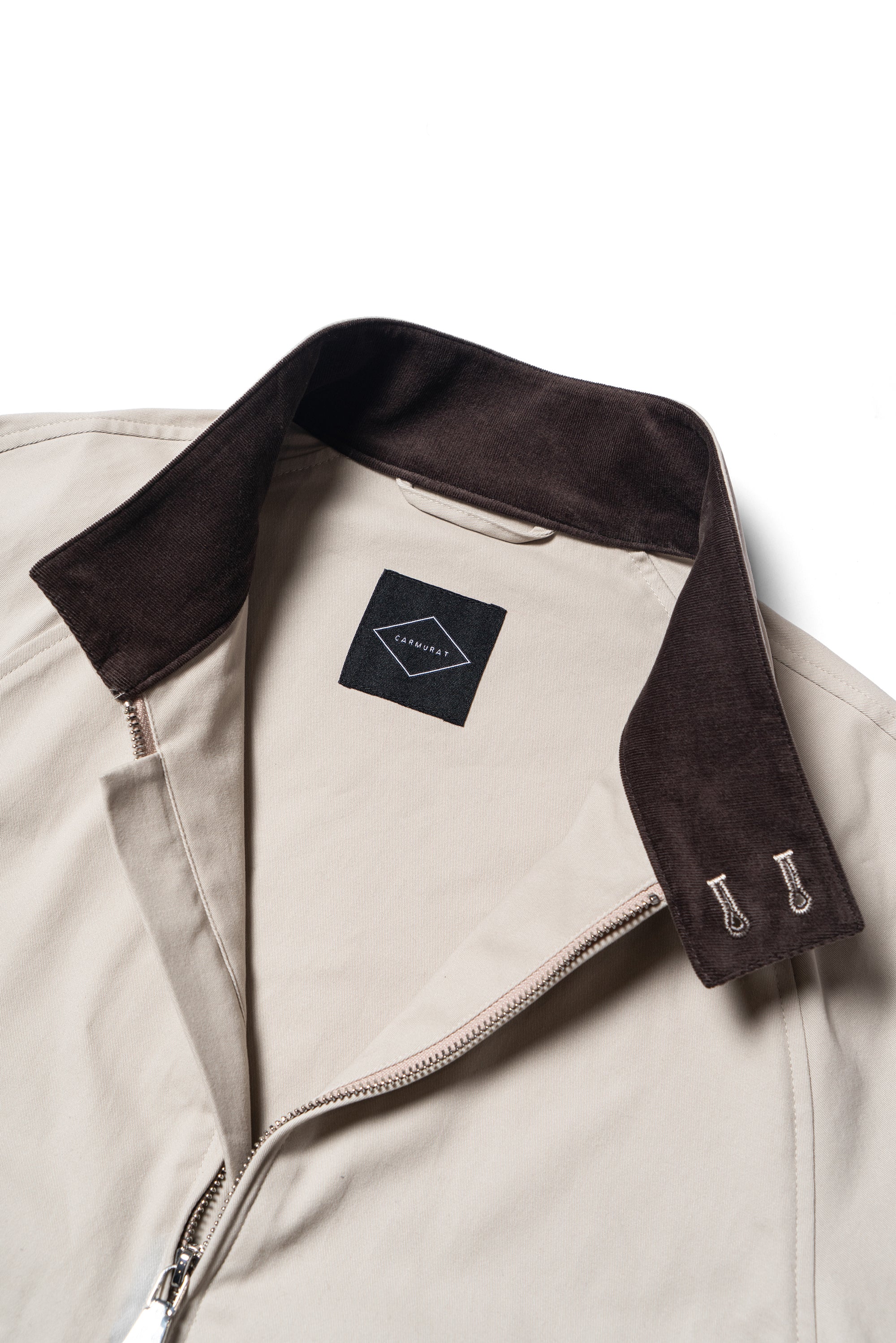 Beige Cotton Blending G9 Jacket #242