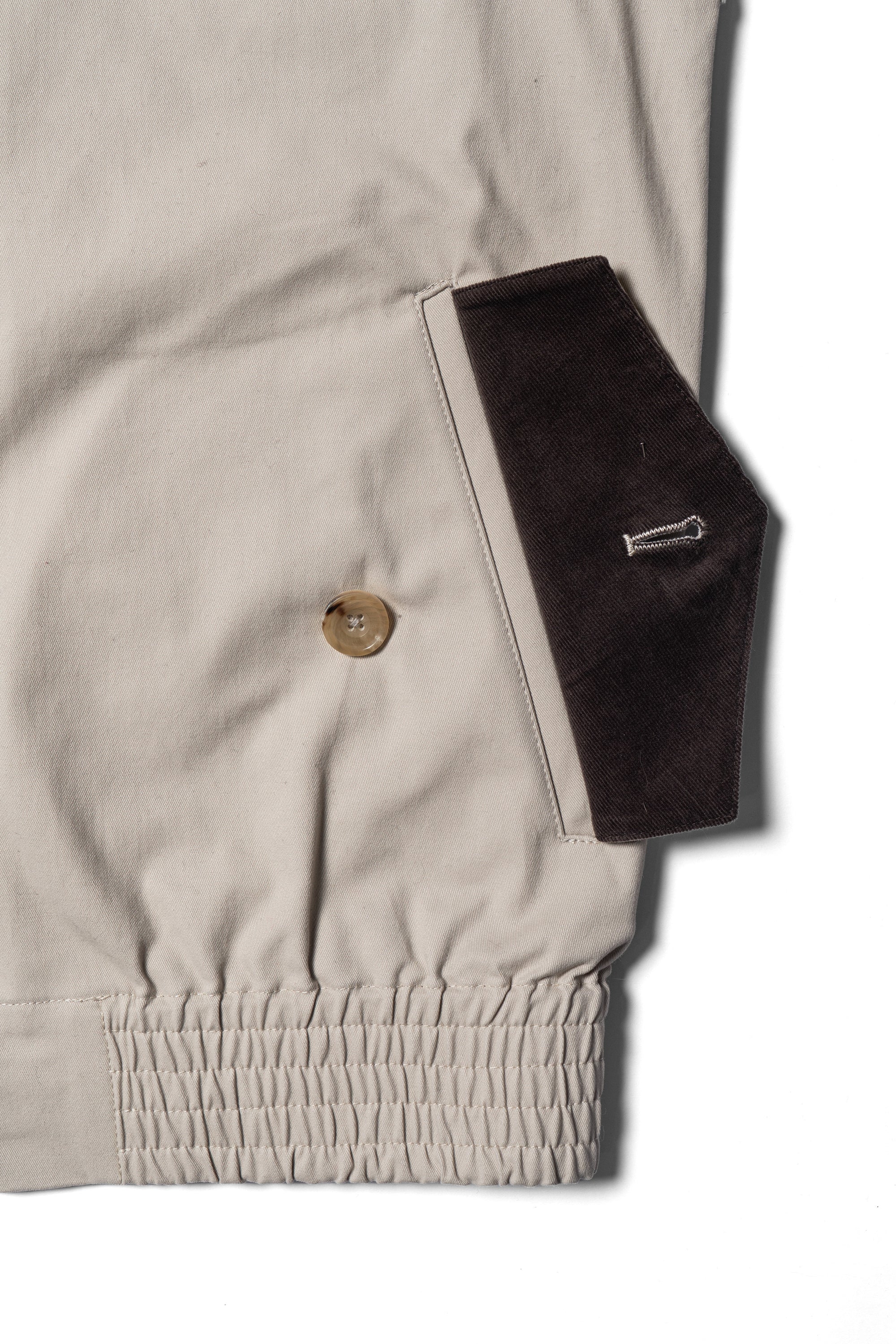 Beige Cotton Blending G9 Jacket #242