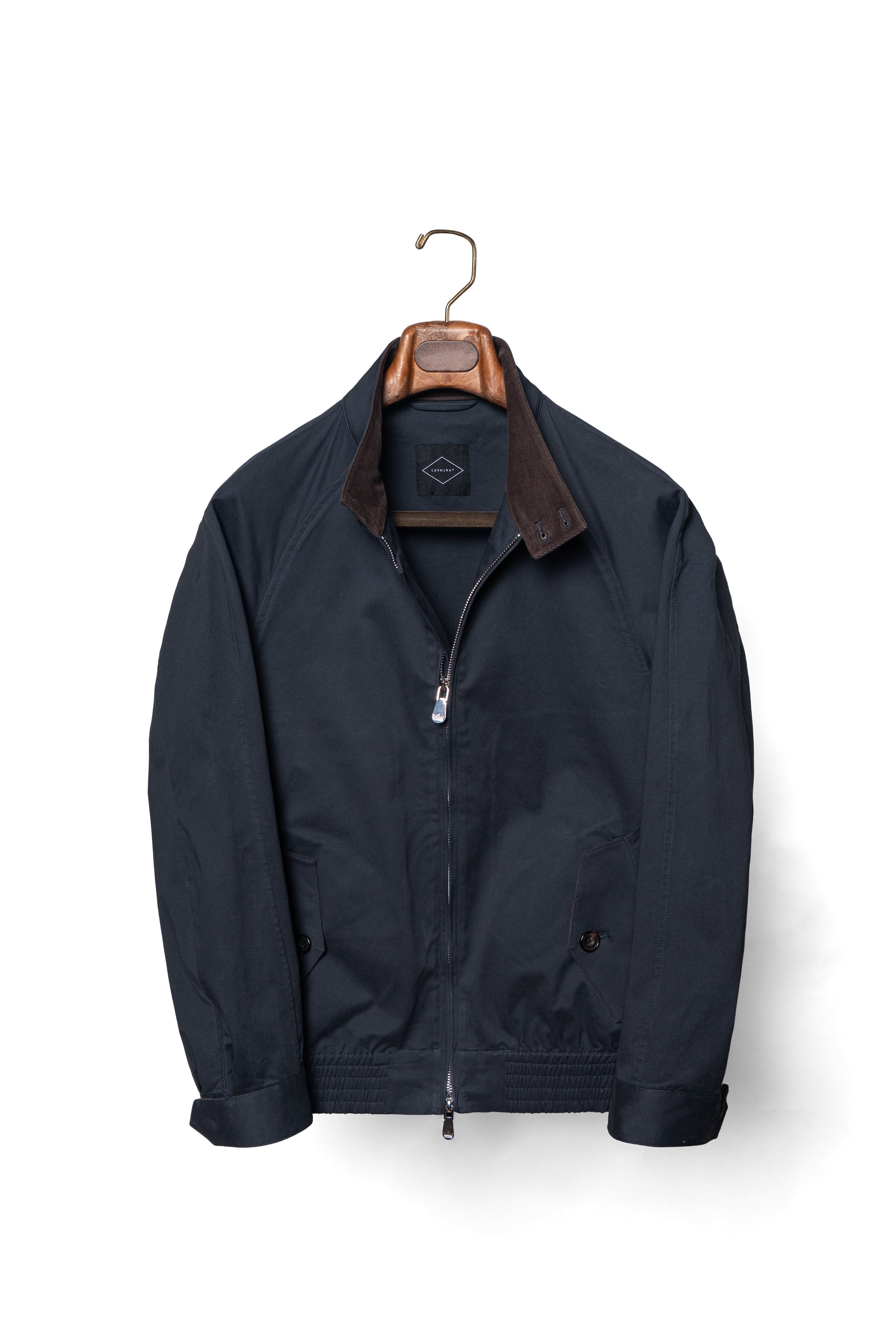 Navy Cotton Blending G9 Jacket #244