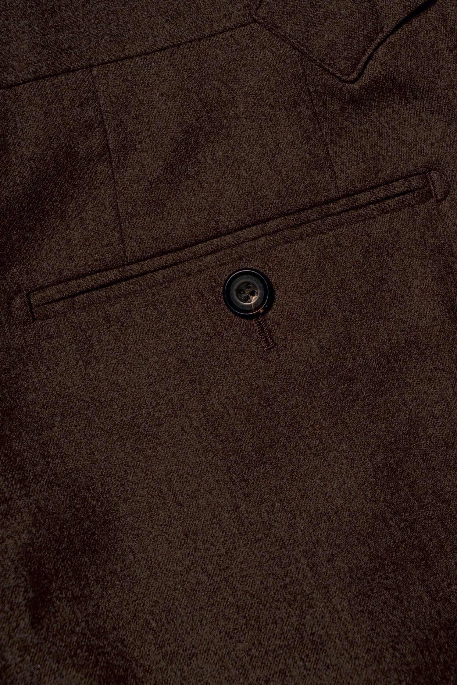 MTO Brick Red Worsted Flannel Suit #635