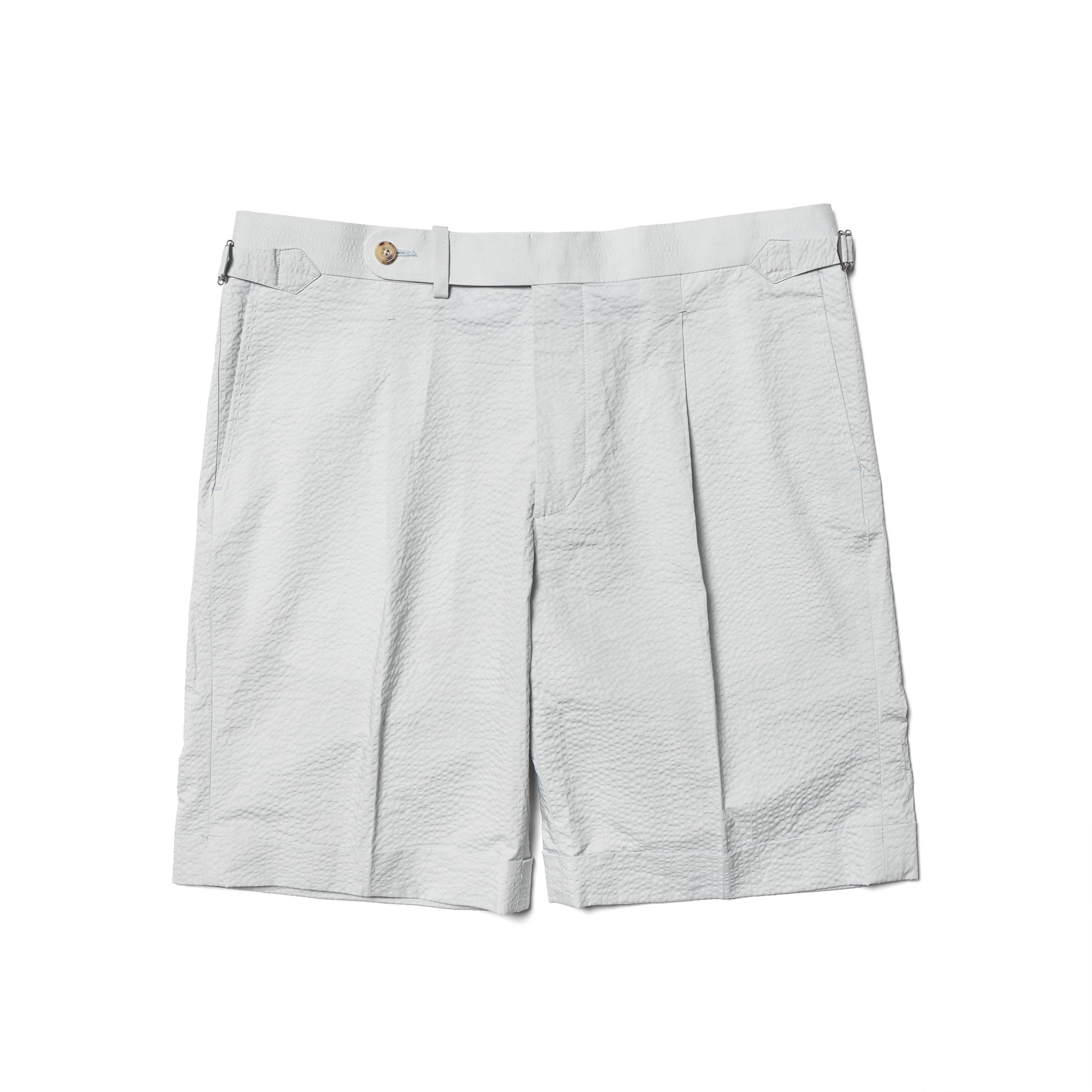 Cotton Seersucker Shorts
