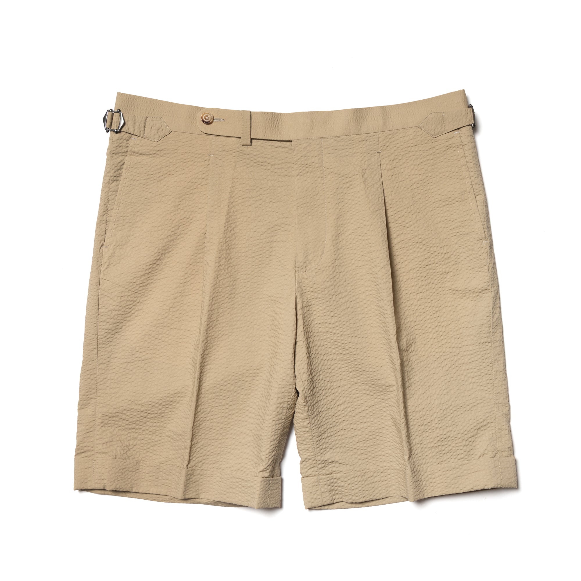Cotton Seersucker Shorts