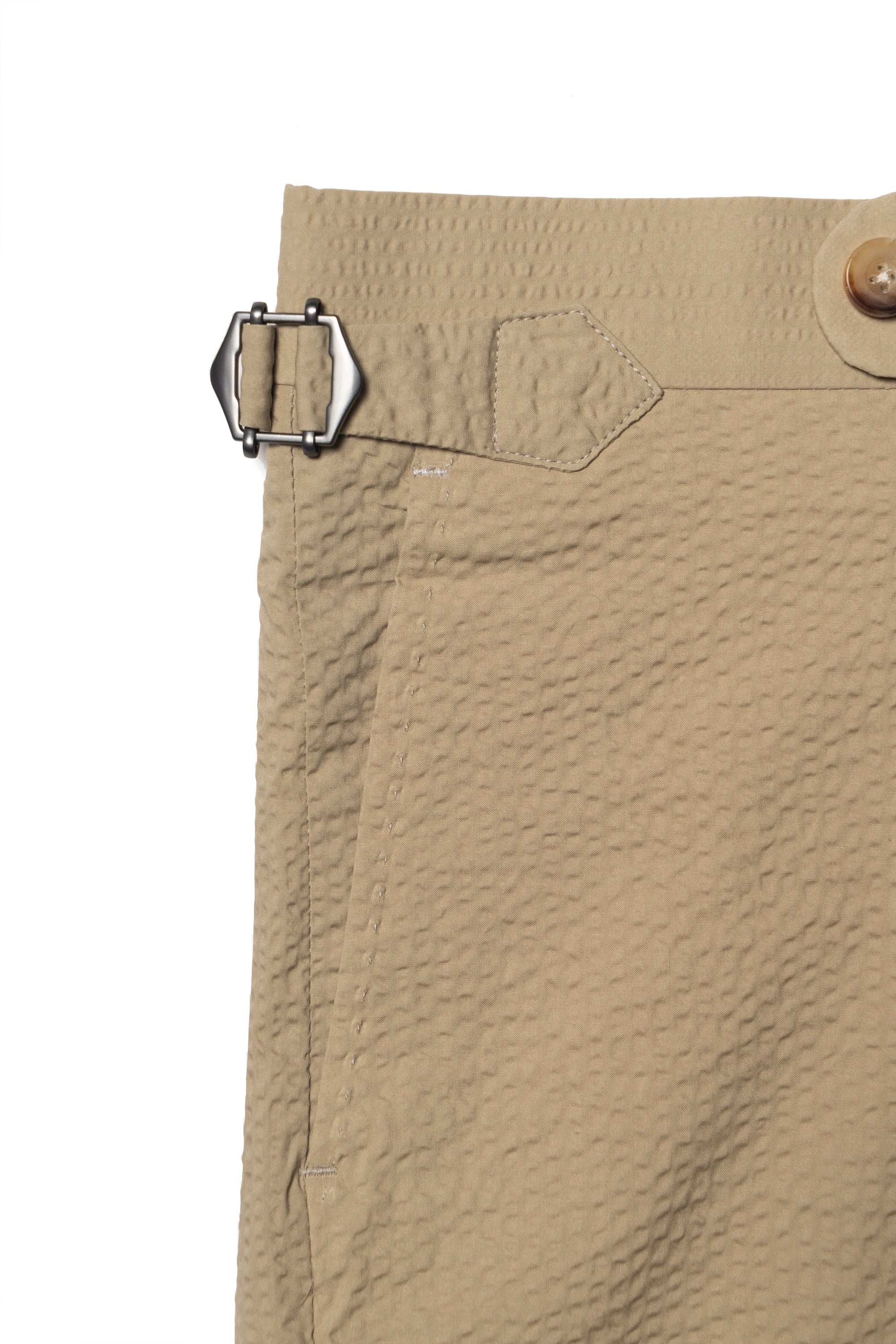 Cotton Seersucker Shorts