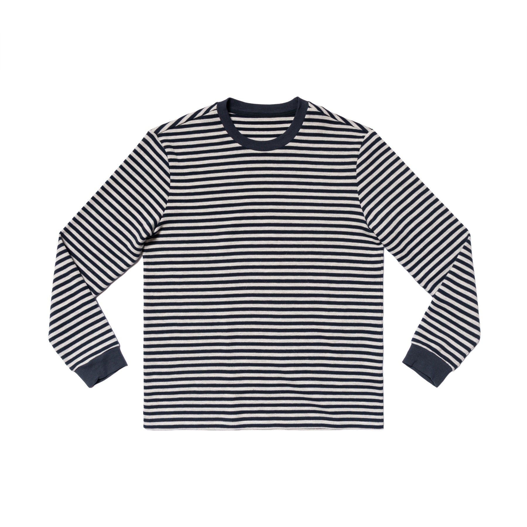 "Bretagne Coast" Breton Top Crew Neck
