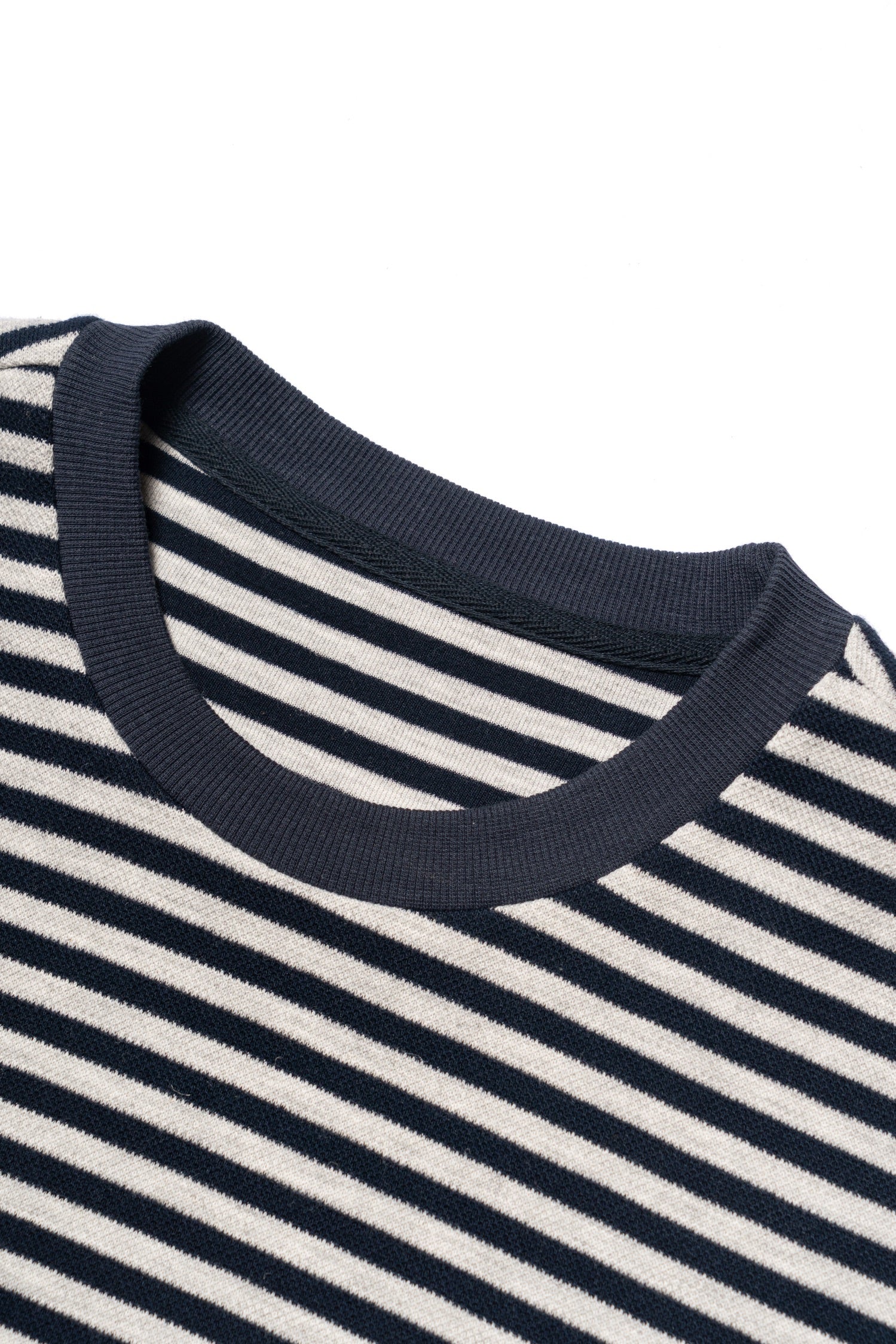 "Bretagne Coast" Breton Top Crew Neck