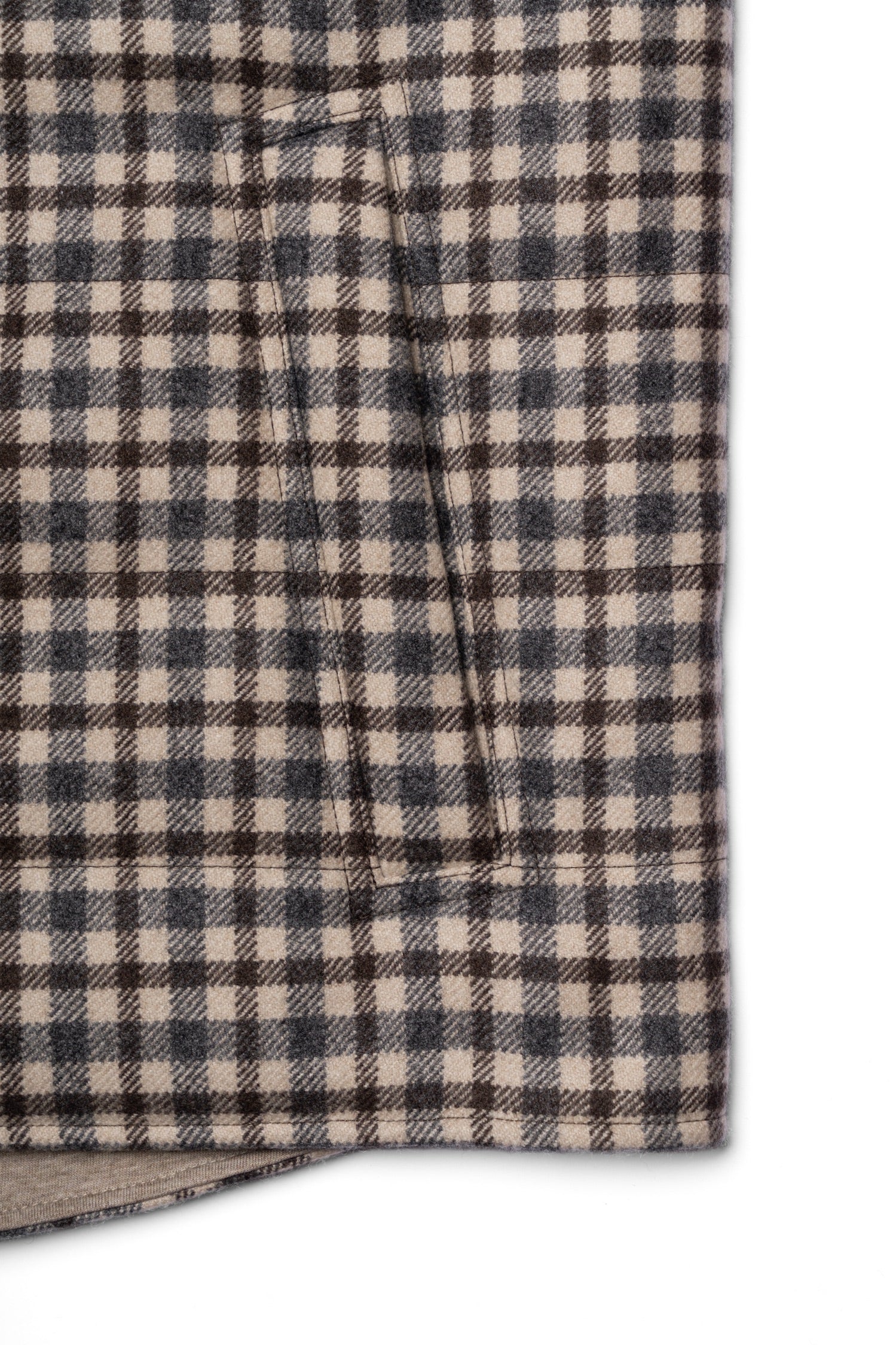MTO Mocha Gun Club Cashmere Gilet #334