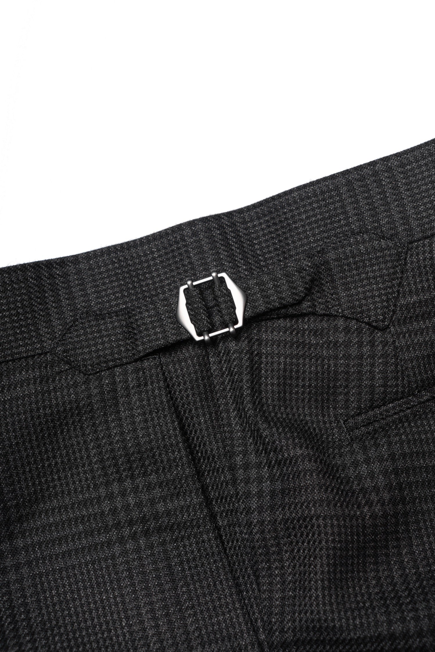 MTO Charcoal Glen Check 17 Micron 130s Suit #1027