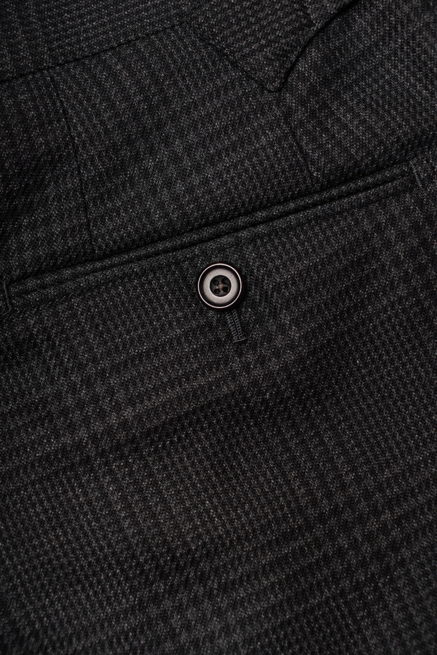 MTO Charcoal Glen Check 17 Micron 130s Suit #1027