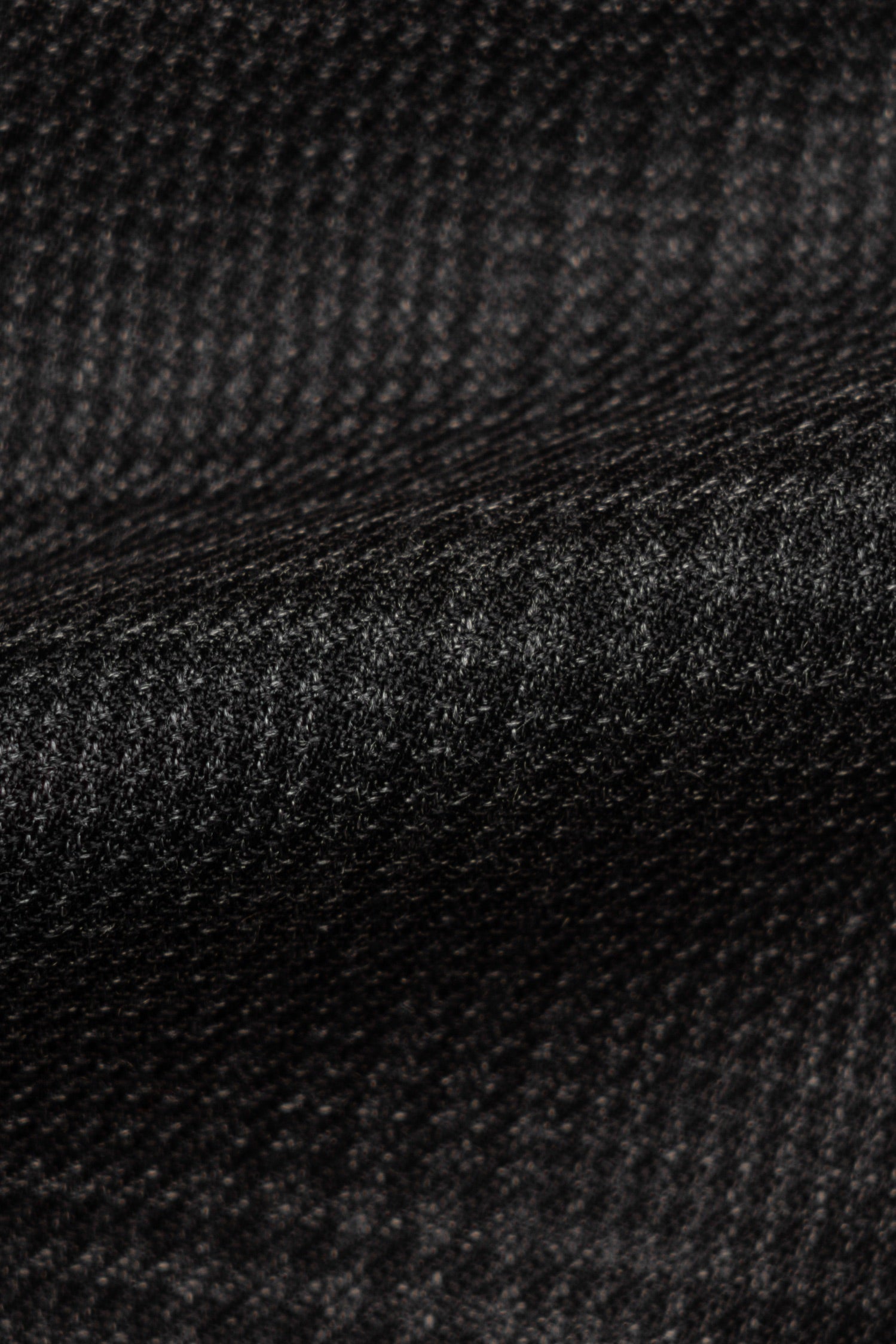 MTO Charcoal Glen Check 17 Micron 130s Suit #1027