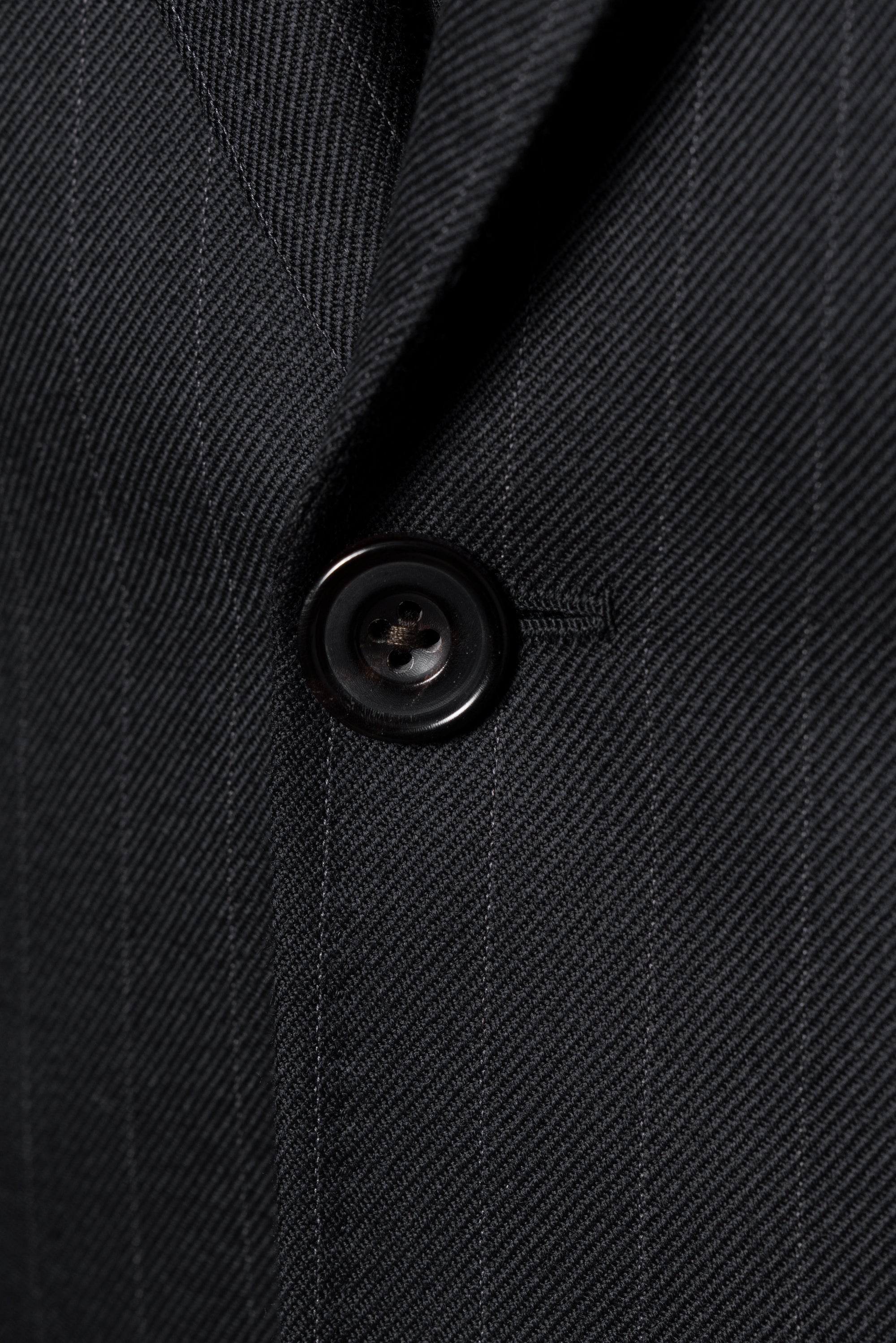 MTO Navy Pinstripe Heavyweight Wool Suit #174
