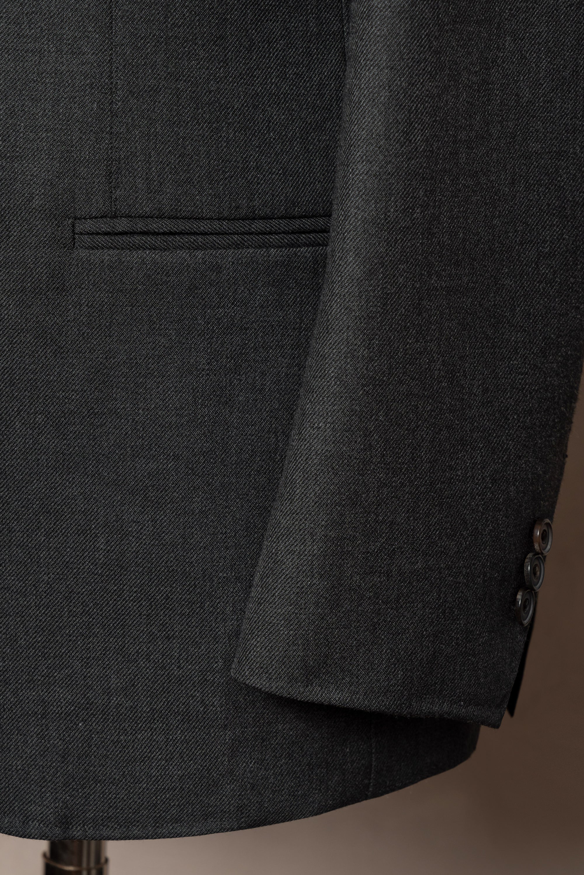 MTO Grey Serge Suit #176