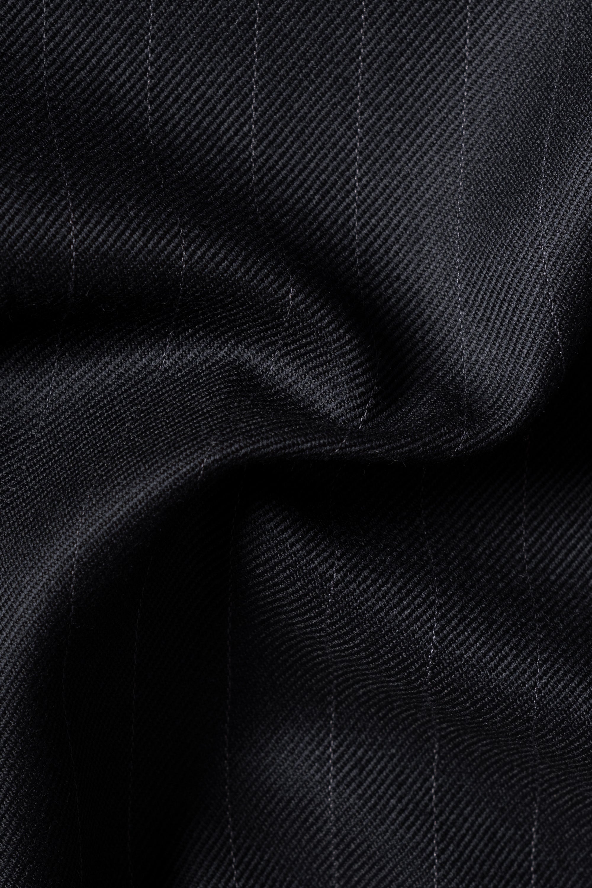MTO Navy Pinstripe Heavyweight Wool Suit #174