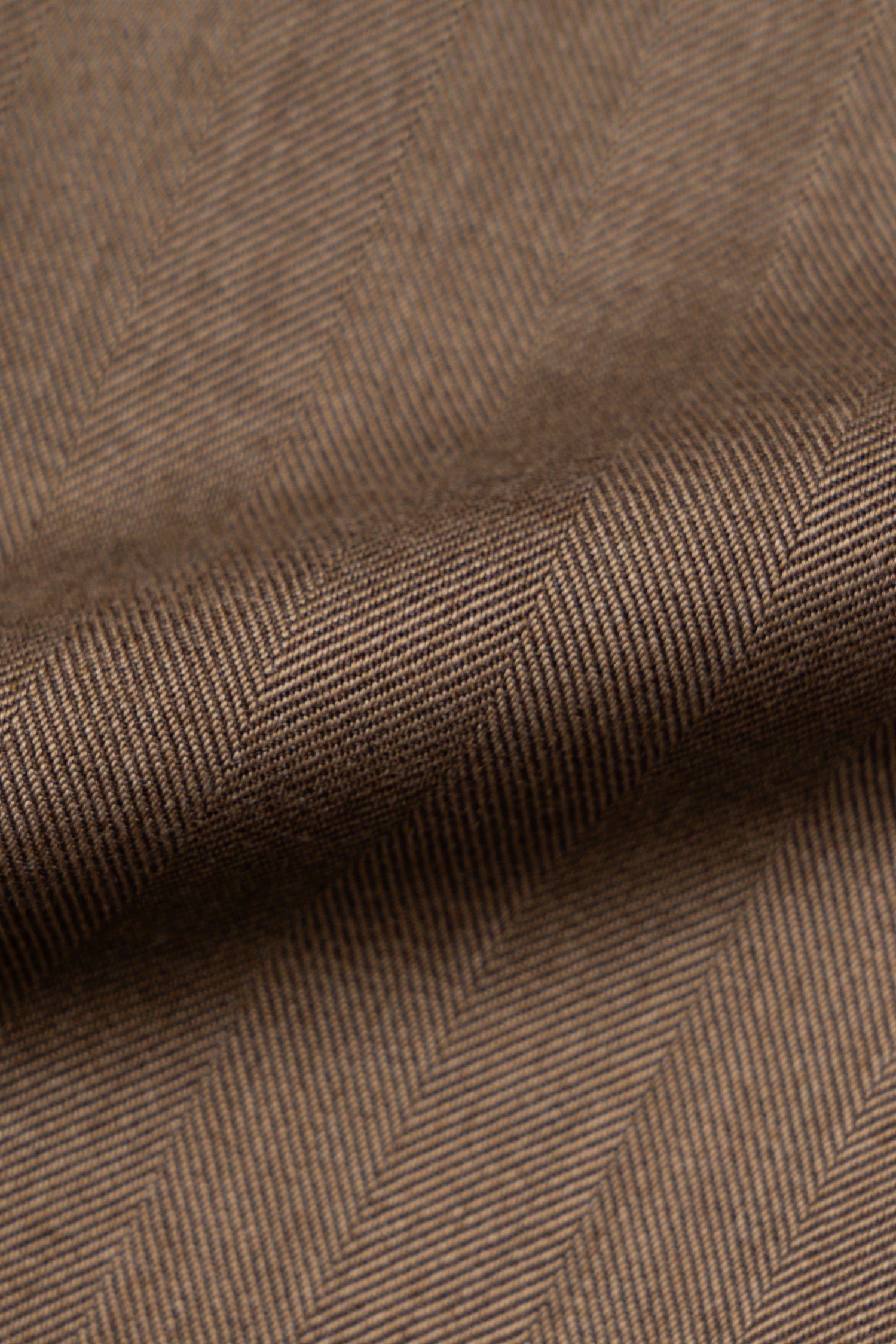 MTO Brown Herringbone 17 Micron 130s Suit #1026