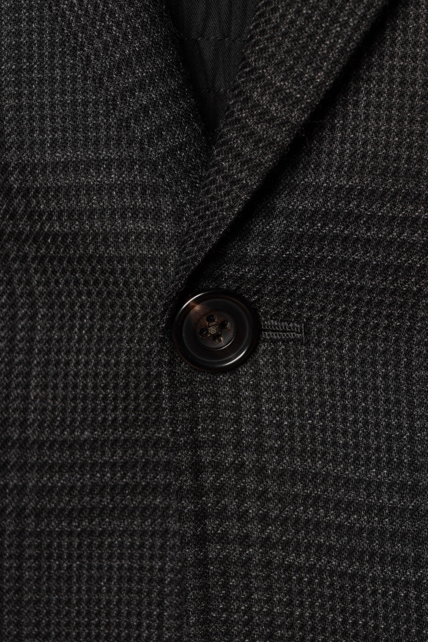 MTO Charcoal Glen Check 17 Micron 130s Suit #1027