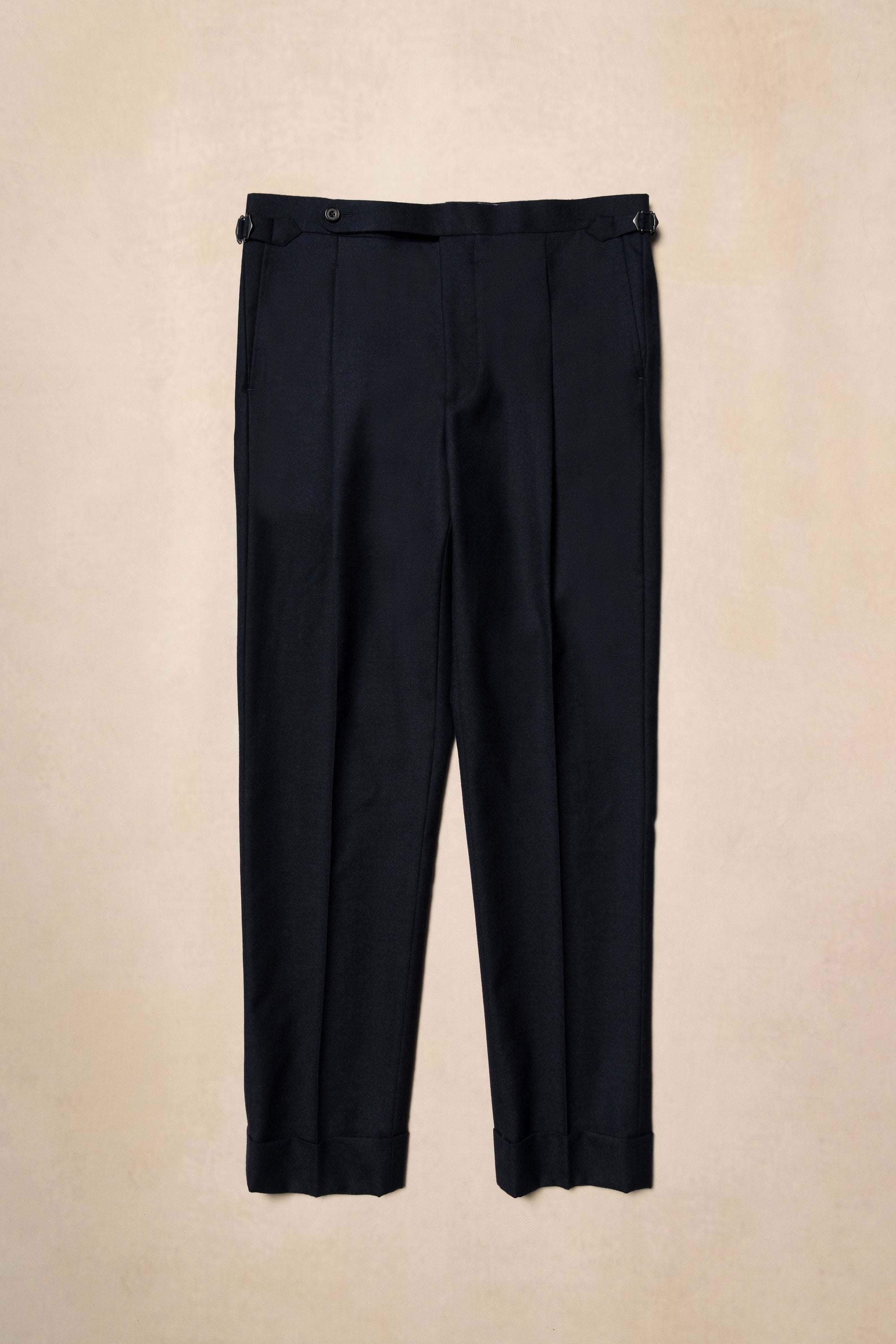 MTO Navy Worsted Flannel Suit #246