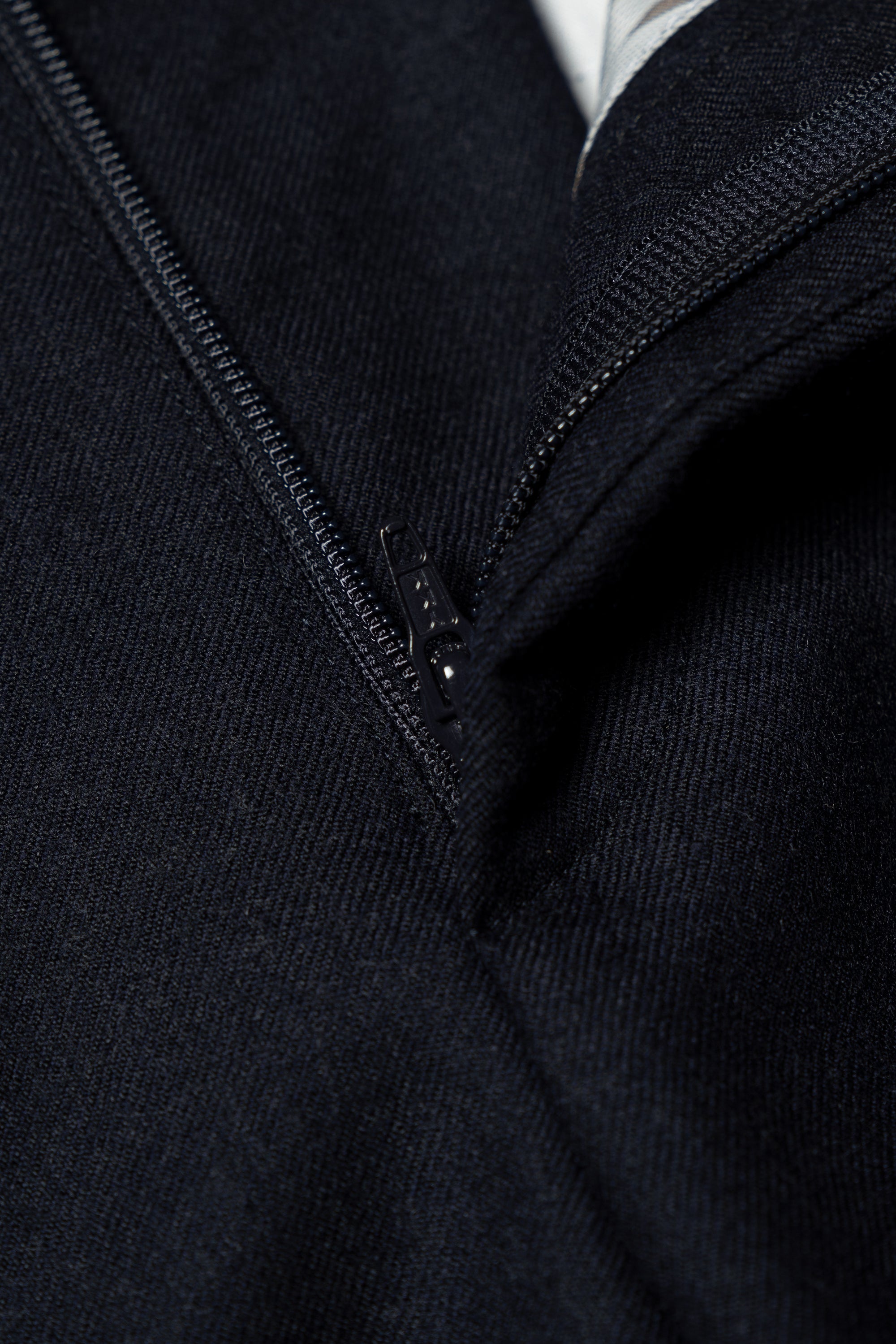 MTO Navy Worsted Flannel Suit #246