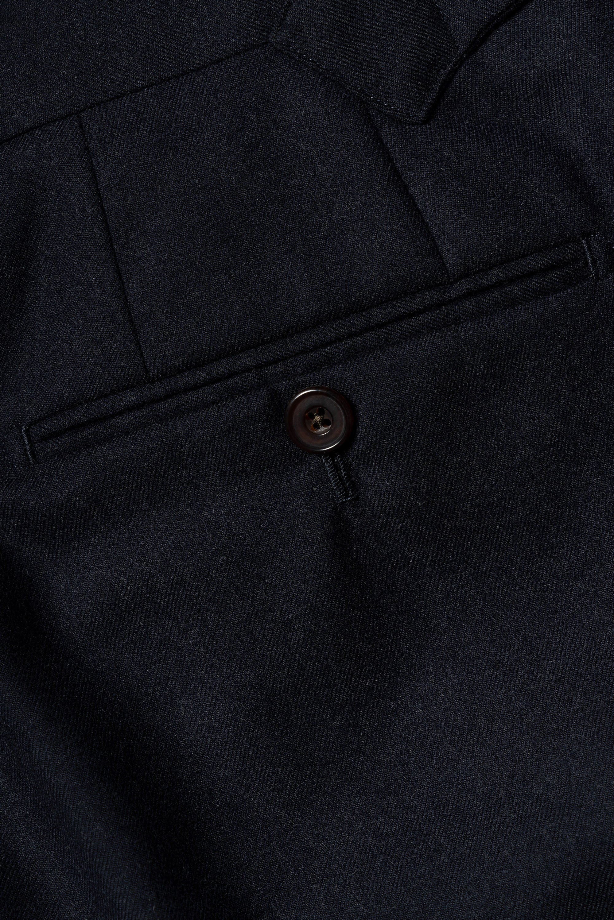 MTO Navy Worsted Flannel Suit #246