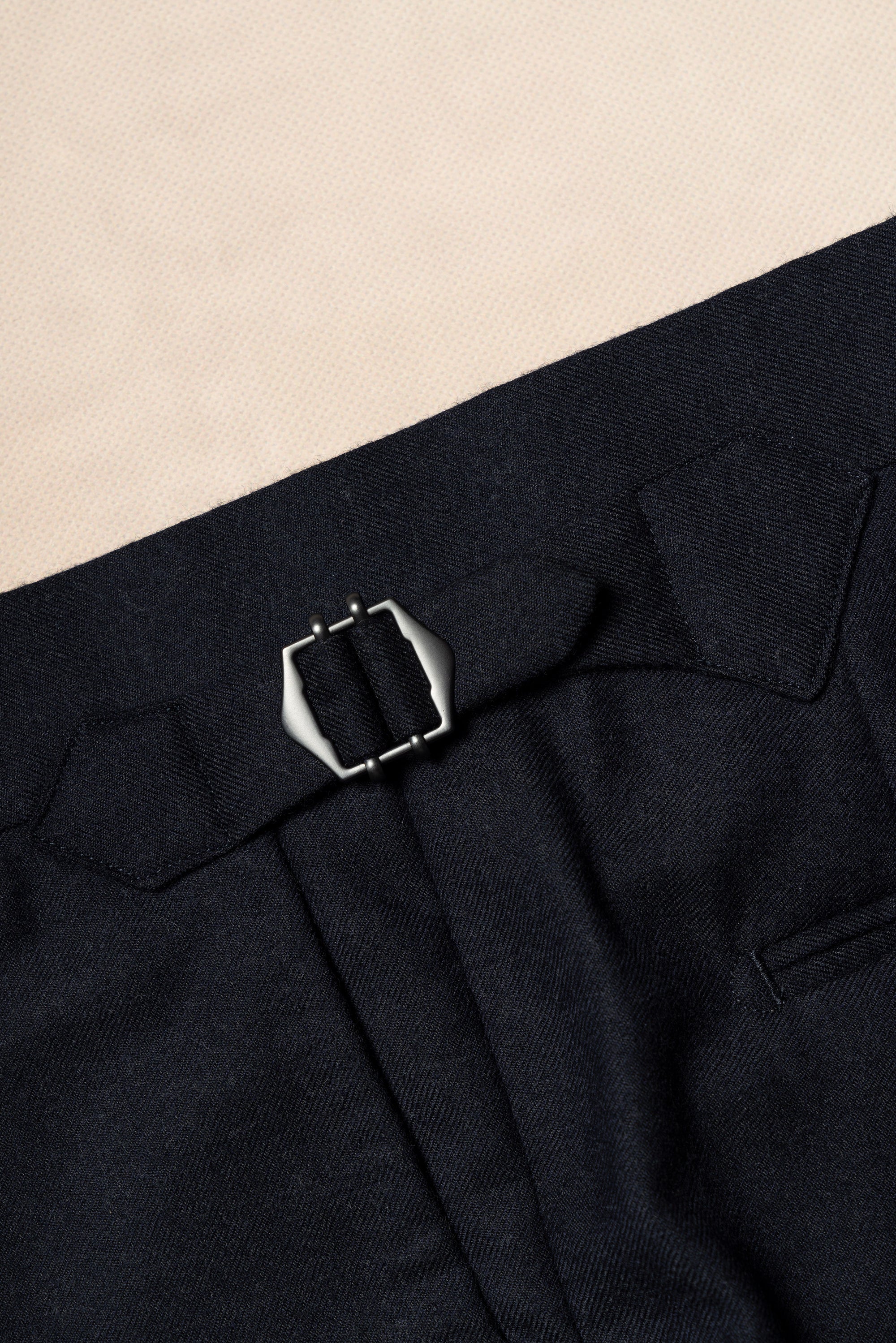 MTO Navy Worsted Flannel Suit #246