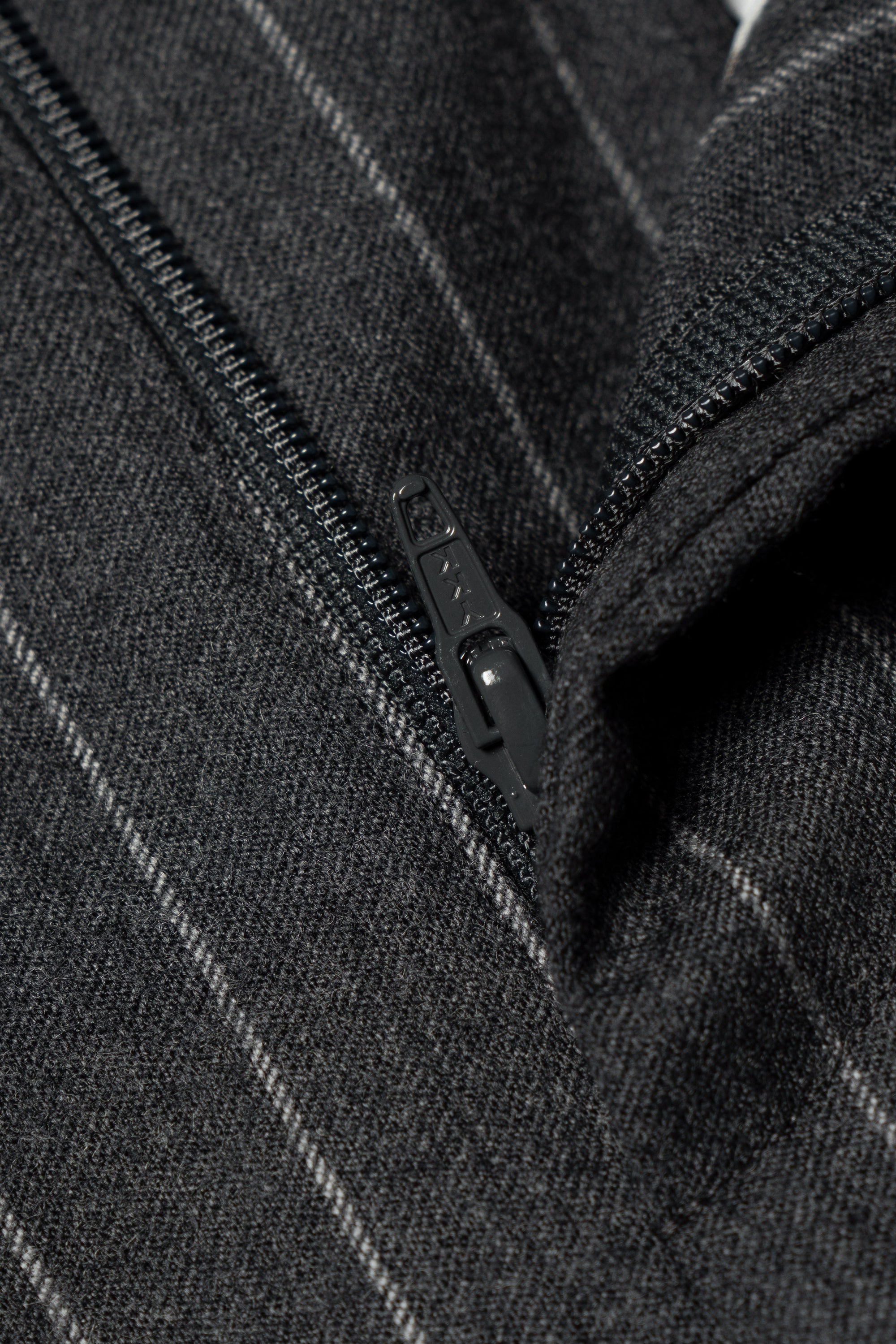 Grey Chalkstripe Flannel Suit #240