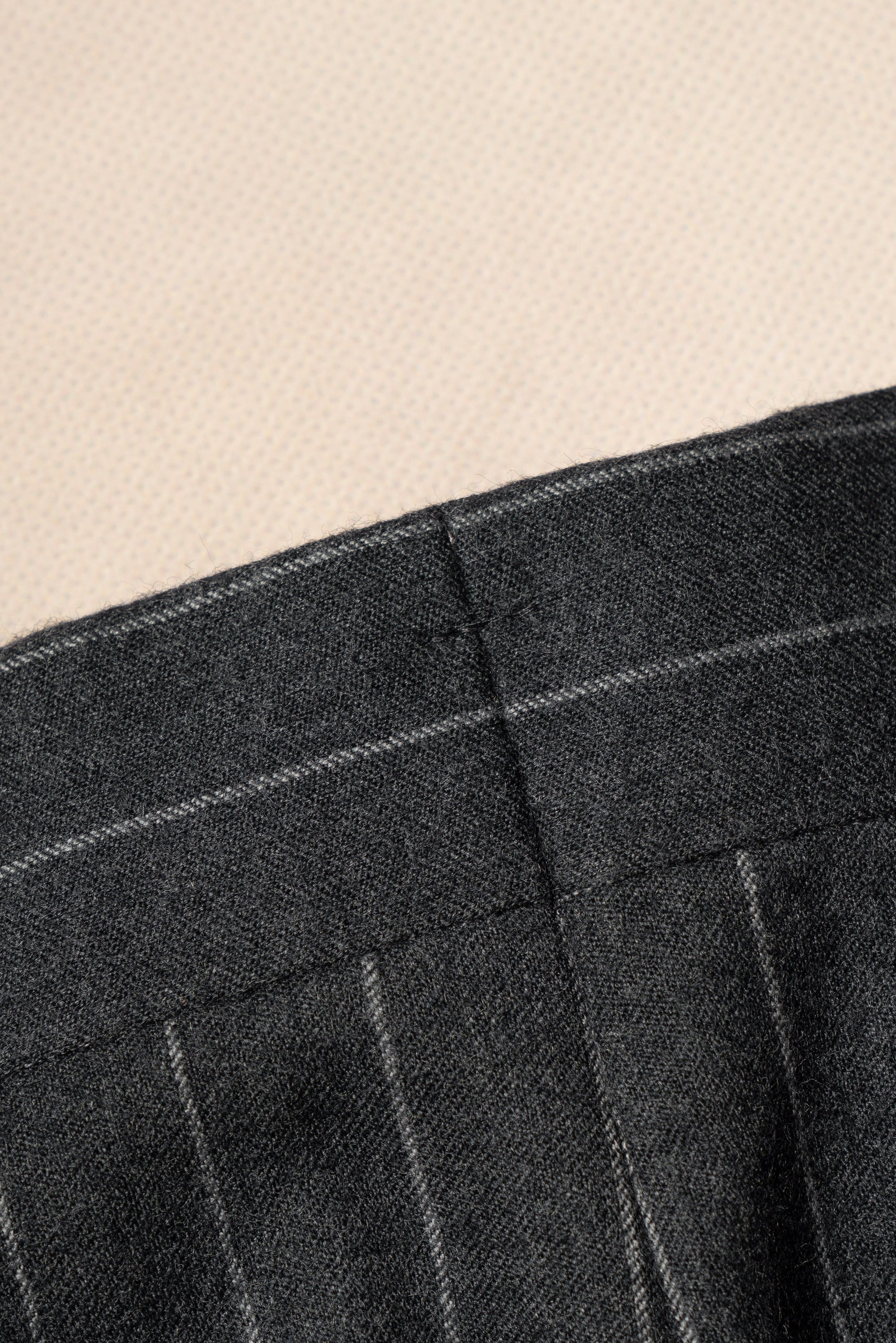 Grey Chalkstripe Flannel Suit #240