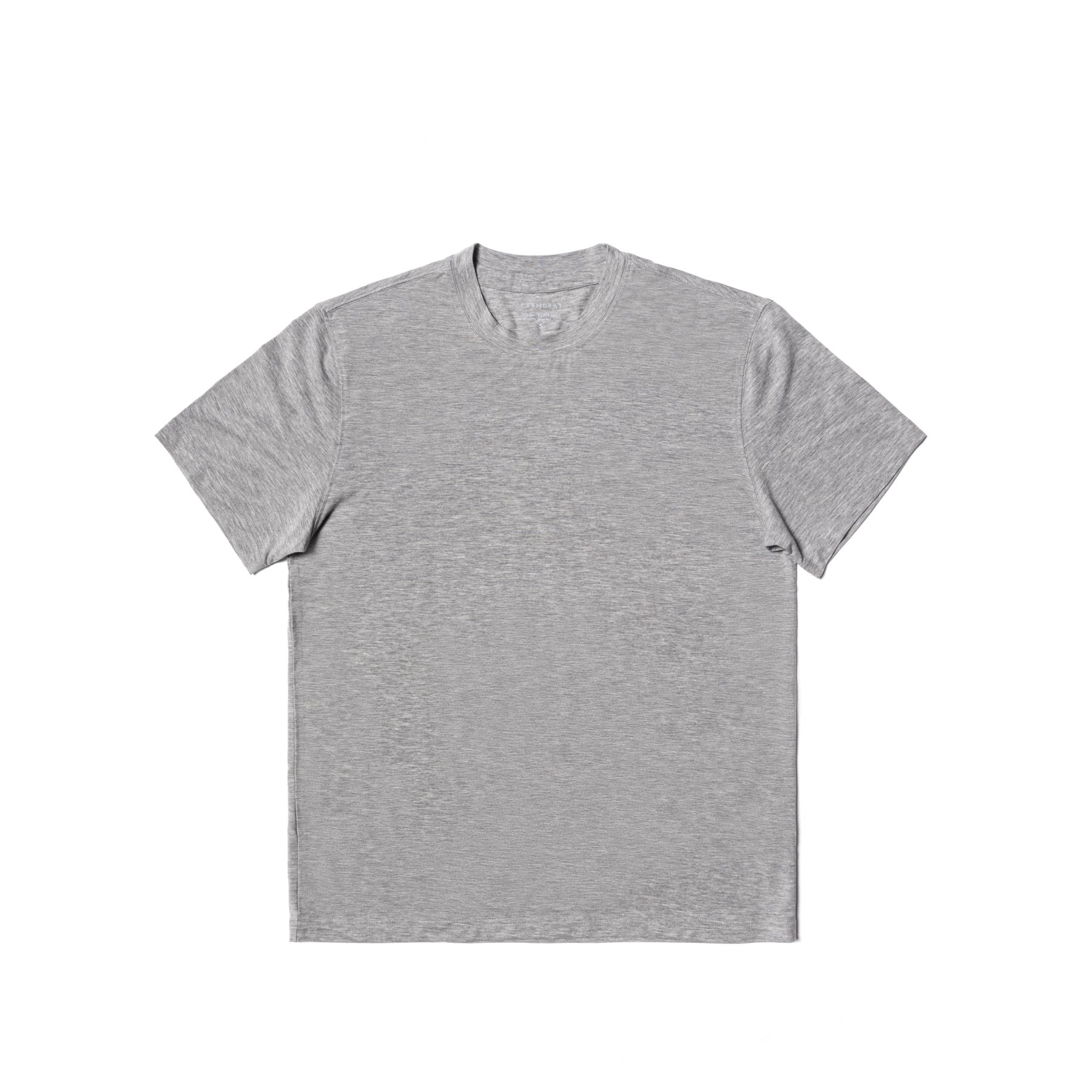 Ivory/Black/Camel/Grey/Dark Green Wool Blending Short Sleeve T Shirt