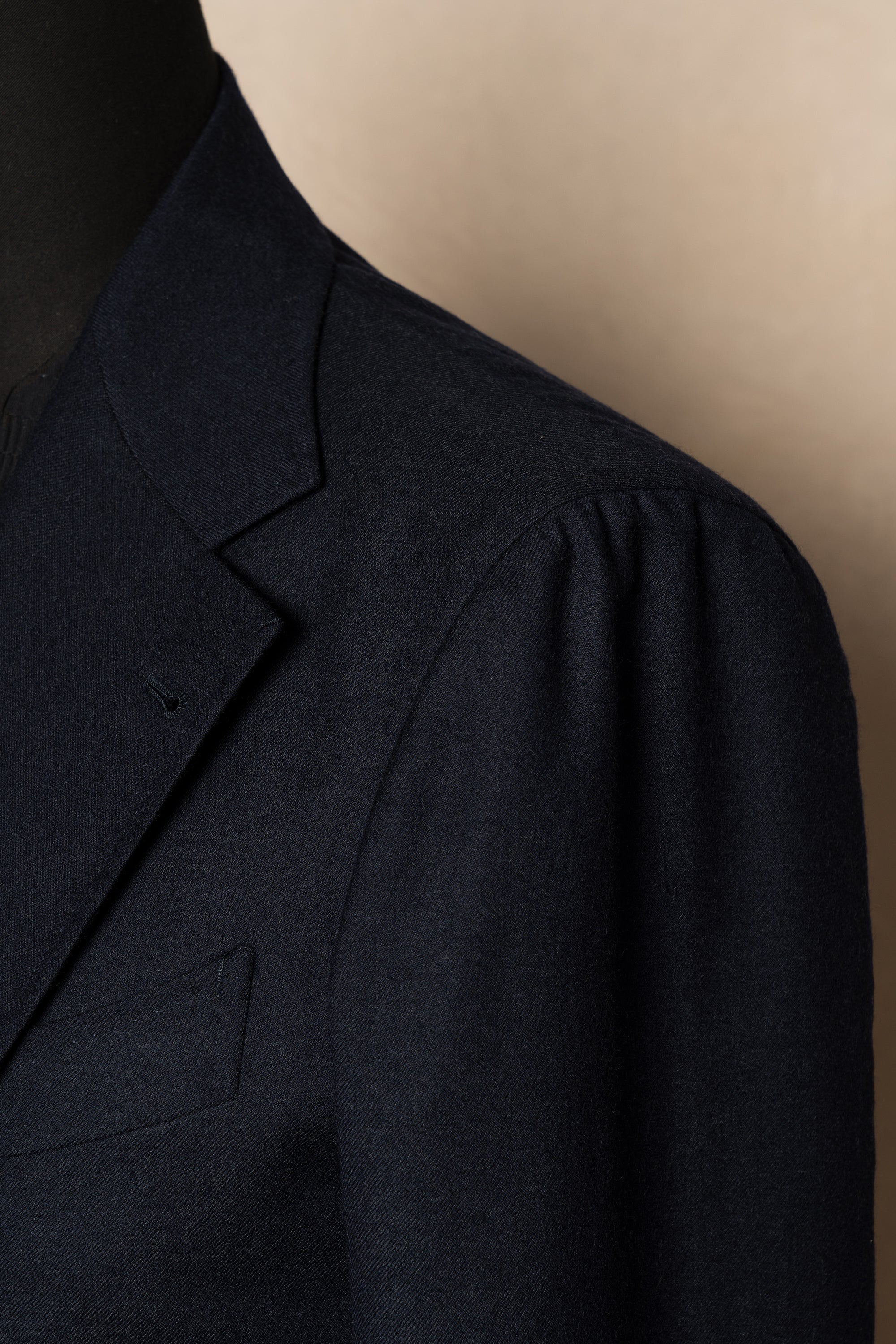 MTO Navy Worsted Flannel Suit #246