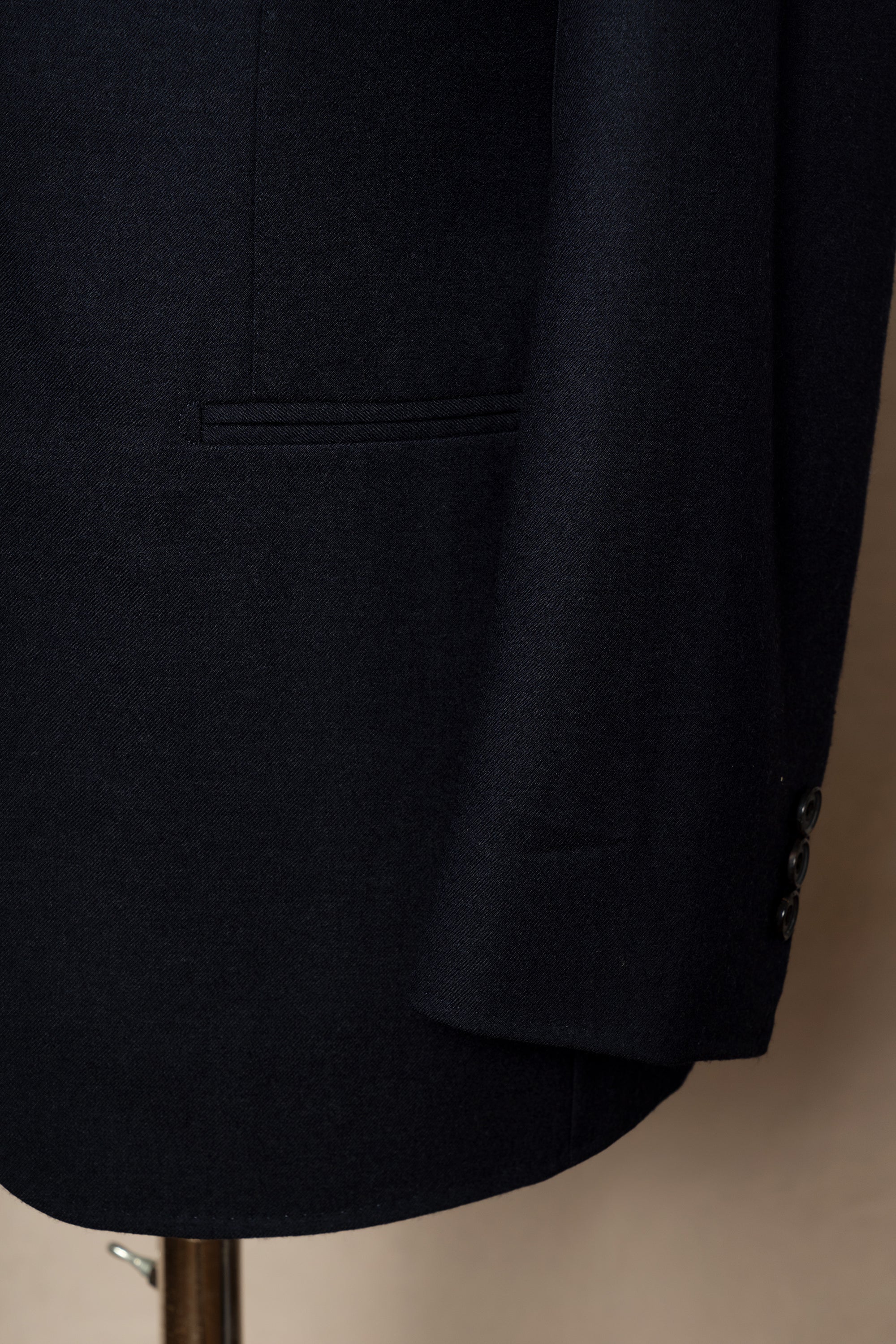 MTO Navy Worsted Flannel Suit #246