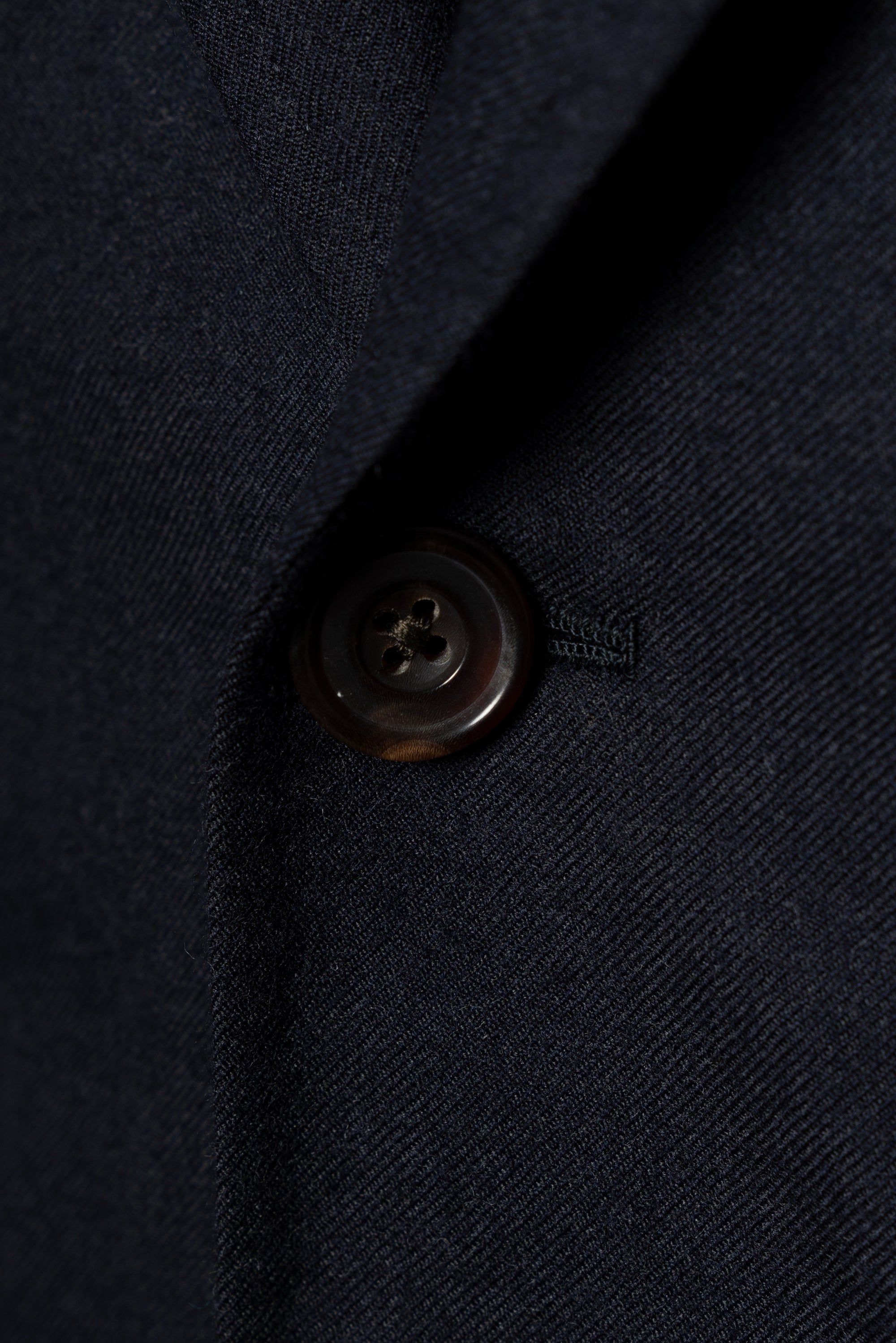 MTO Navy Worsted Flannel Suit #246